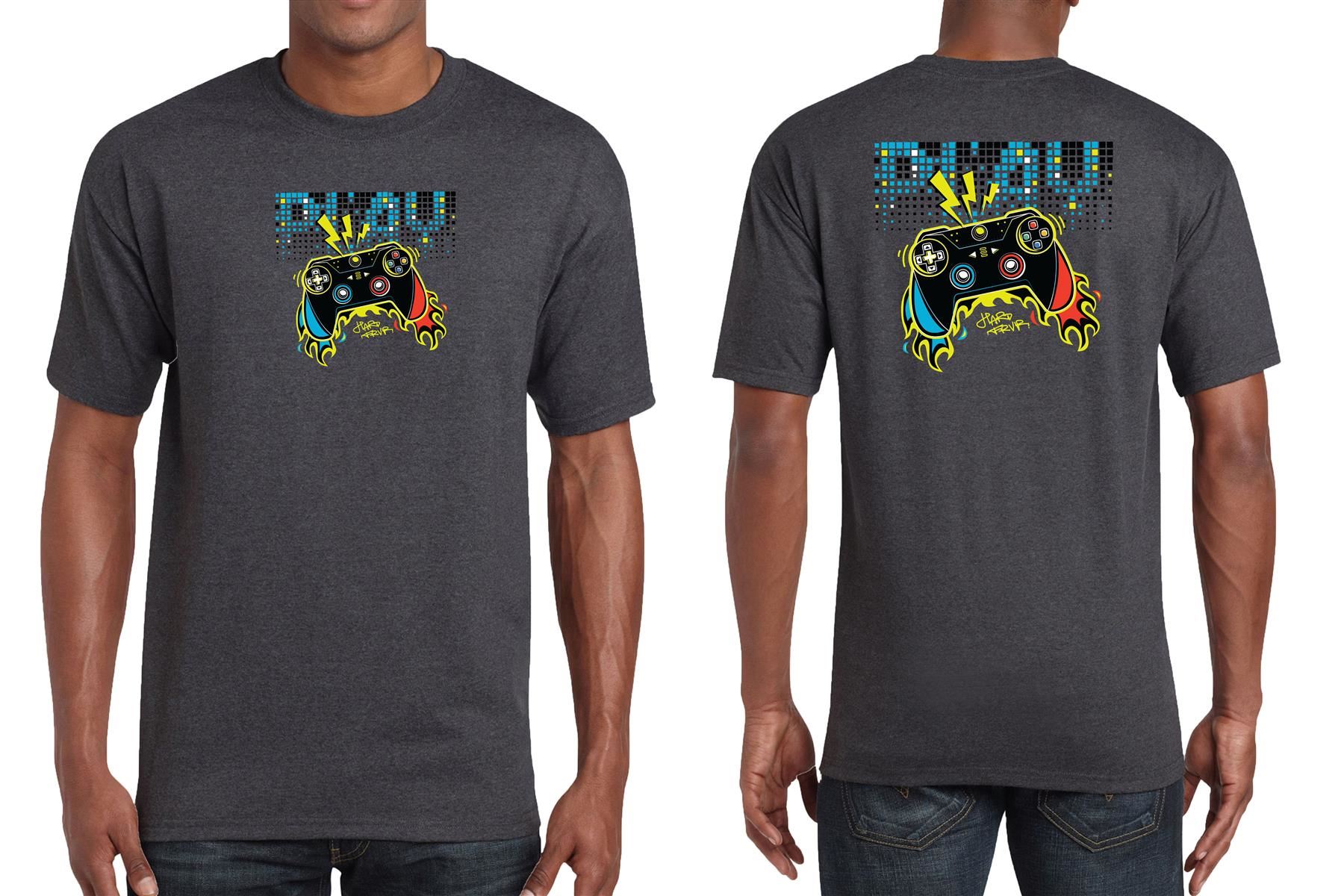 Boys Play Printed T-Shirt With Front And Back Print And Round Neck Design - Picture 9 of 11