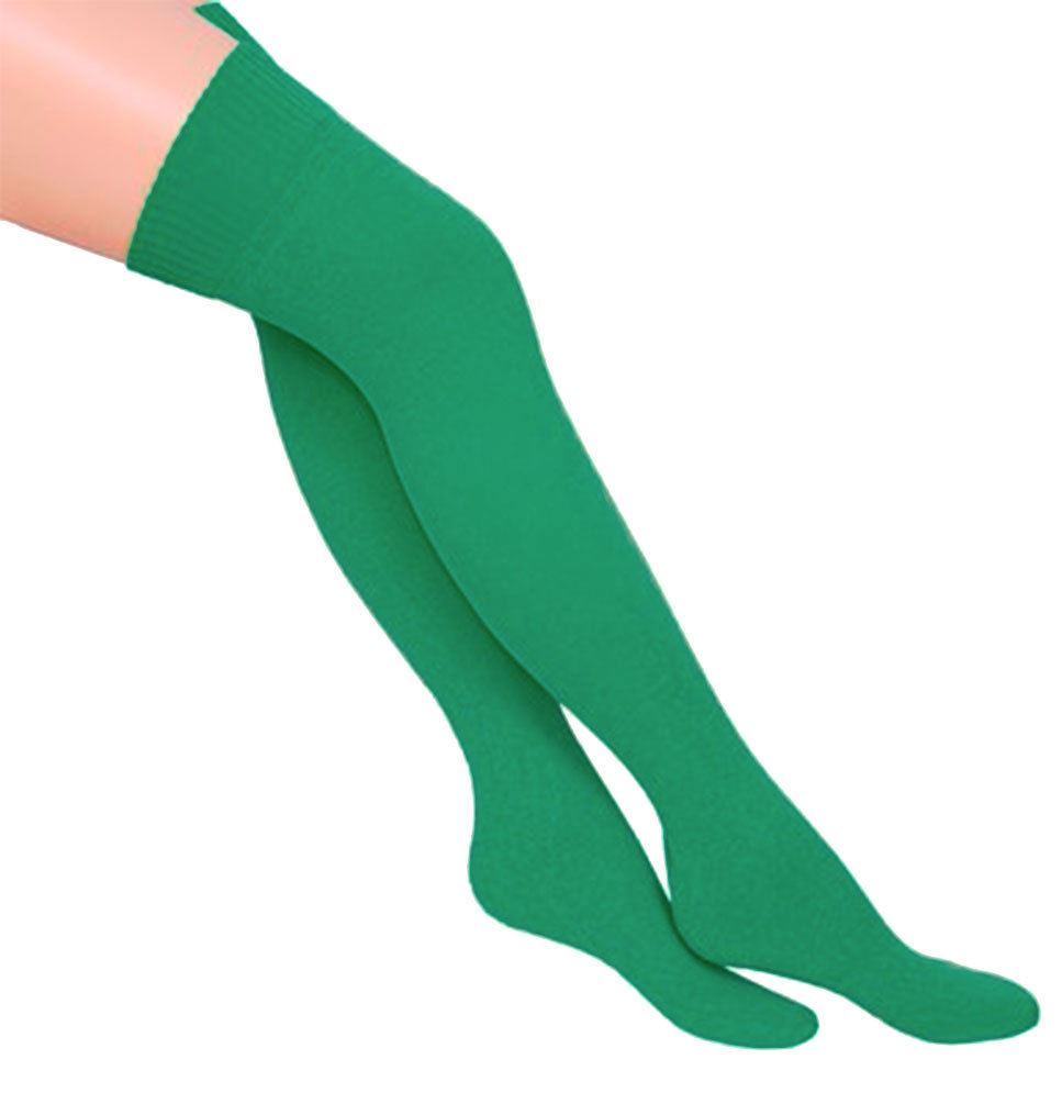 Ladies Sexy Over The Knee Socks Girls Fancy Womens Thigh High Plain Soft Socks - Picture 10 of 25
