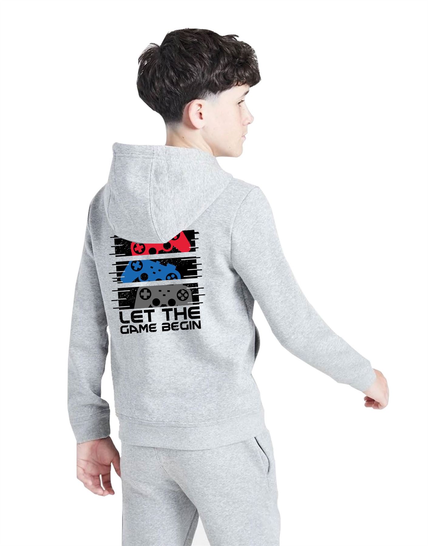 Men & Kids Game Tracksuits Sweatshirt & Sweatpants Set 2 Piece Casual Activewear - Picture 27 of 71