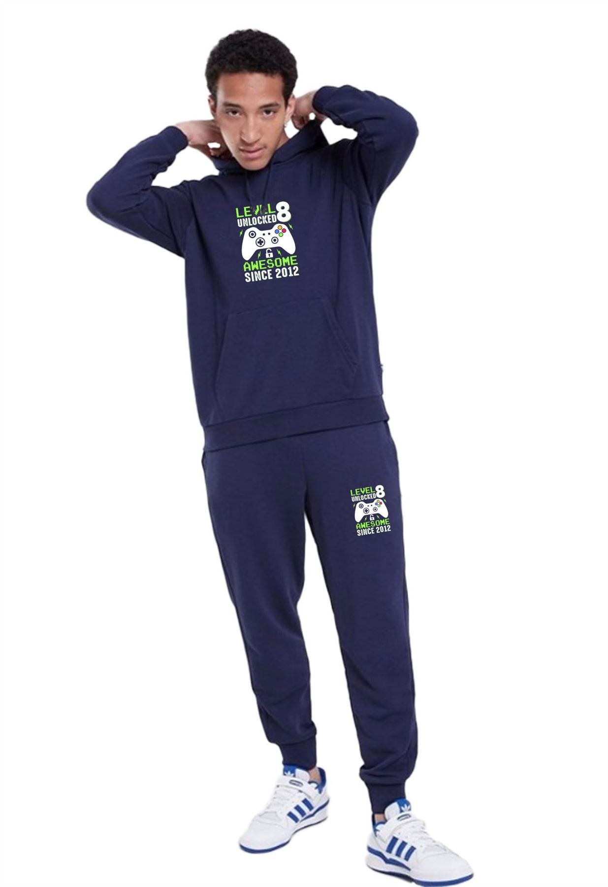 Men & Kids Game Tracksuits Sweatshirt & Sweatpants Set 2 Piece Casual Activewear - Picture 38 of 71