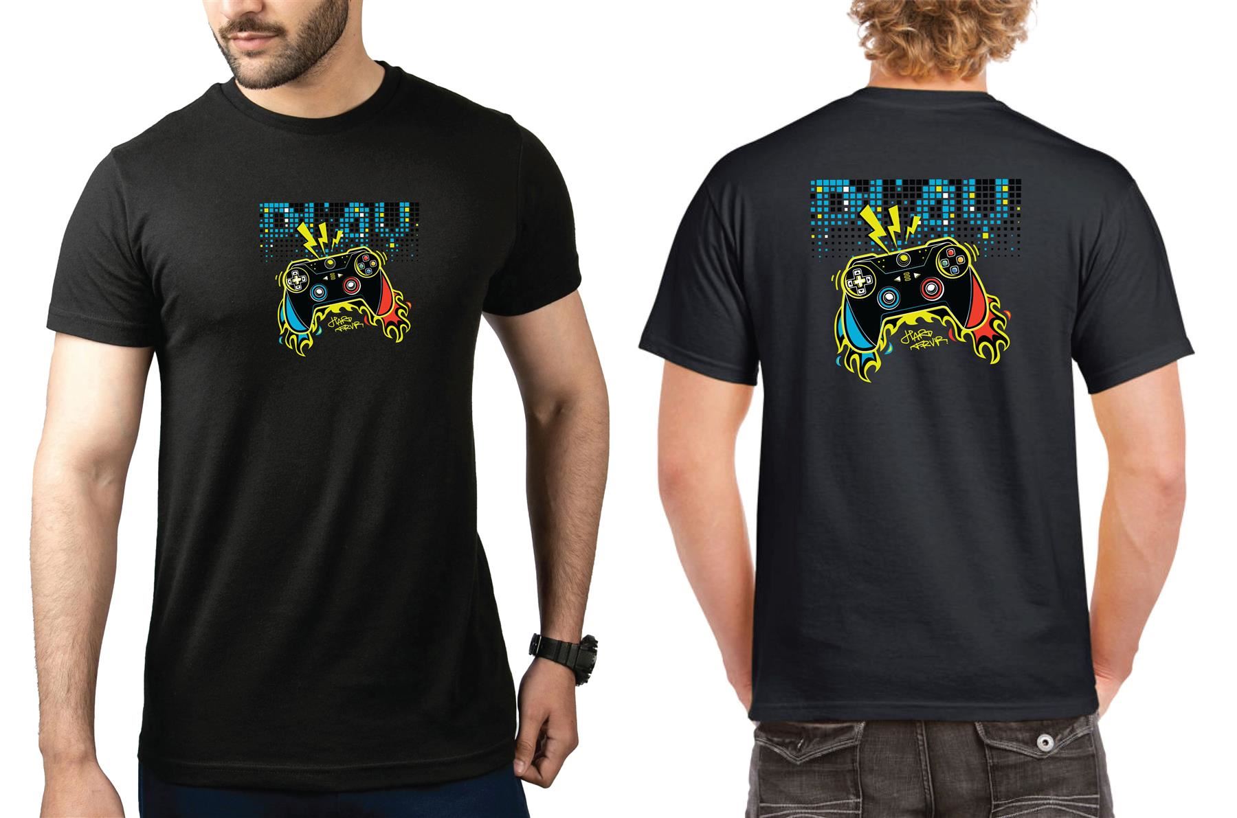 Boys Play Printed T-Shirt With Front And Back Print And Round Neck Design - Picture 10 of 11