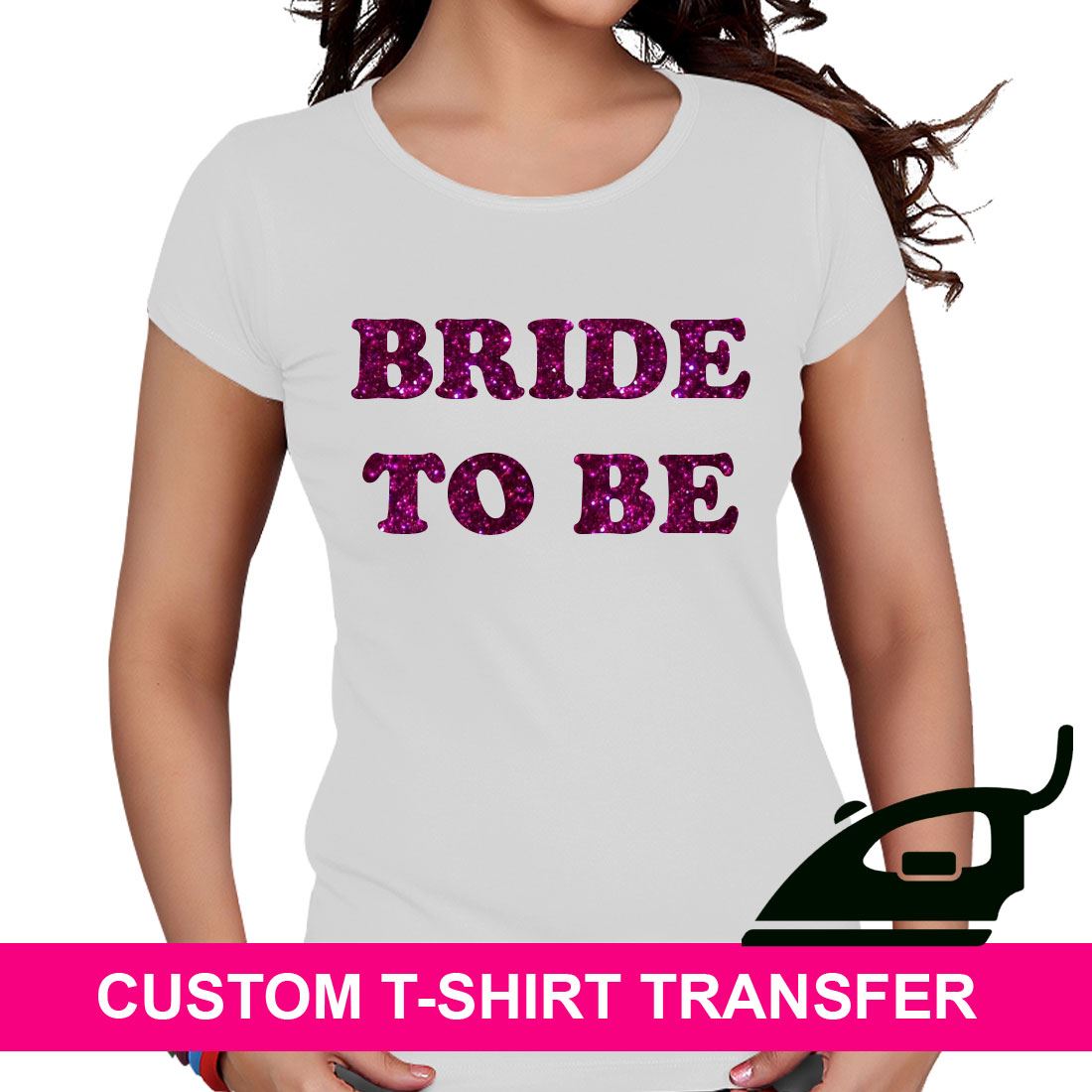 BRIDE TRIBE HEN NIGHT IRON ON TSHIRT FABRIC HEAT TRANSFER WEDDING MARRIAGE LOT