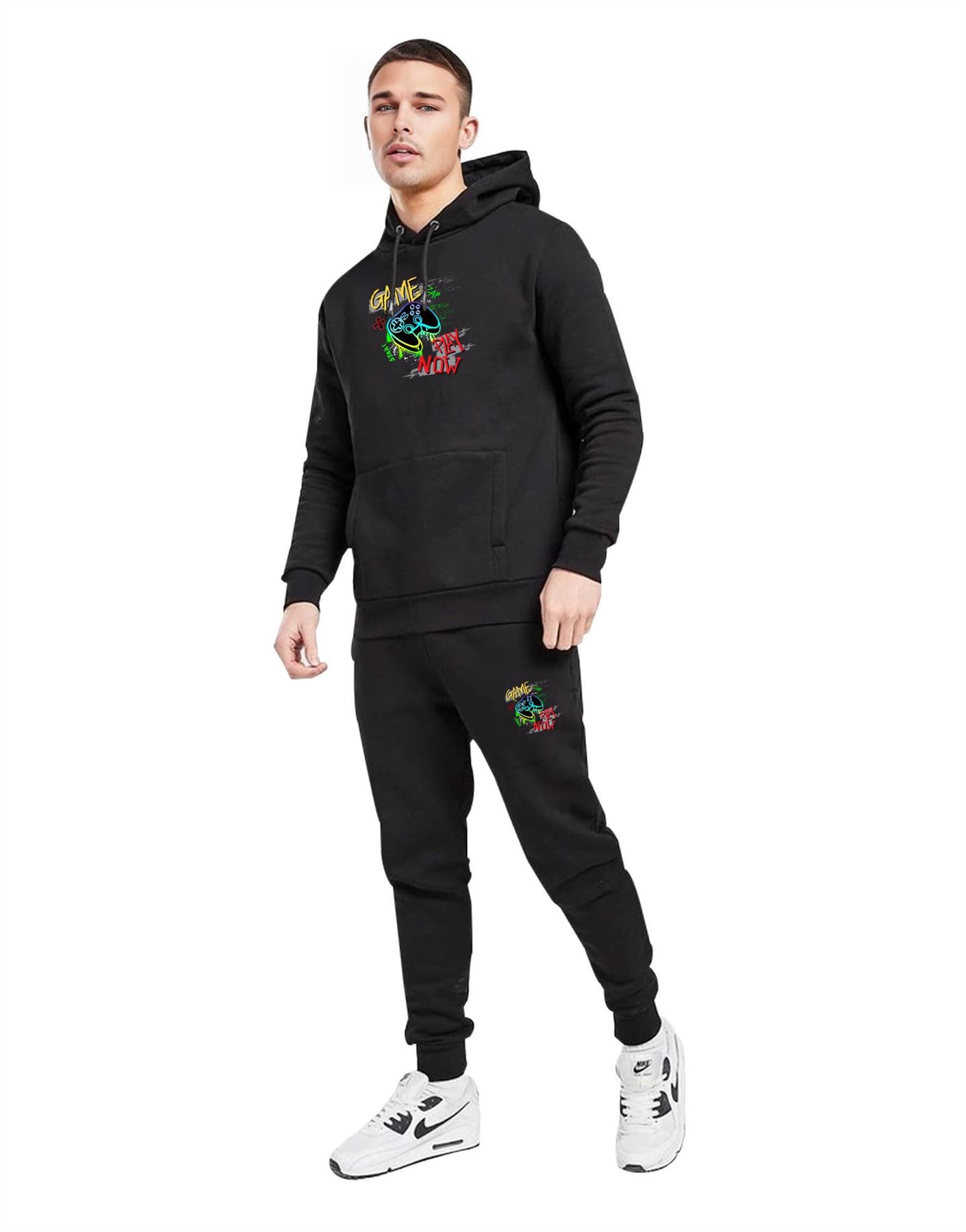 Men & Kids Game Tracksuits Sweatshirt & Sweatpants Set 2 Piece Casual Activewear - Picture 12 of 71