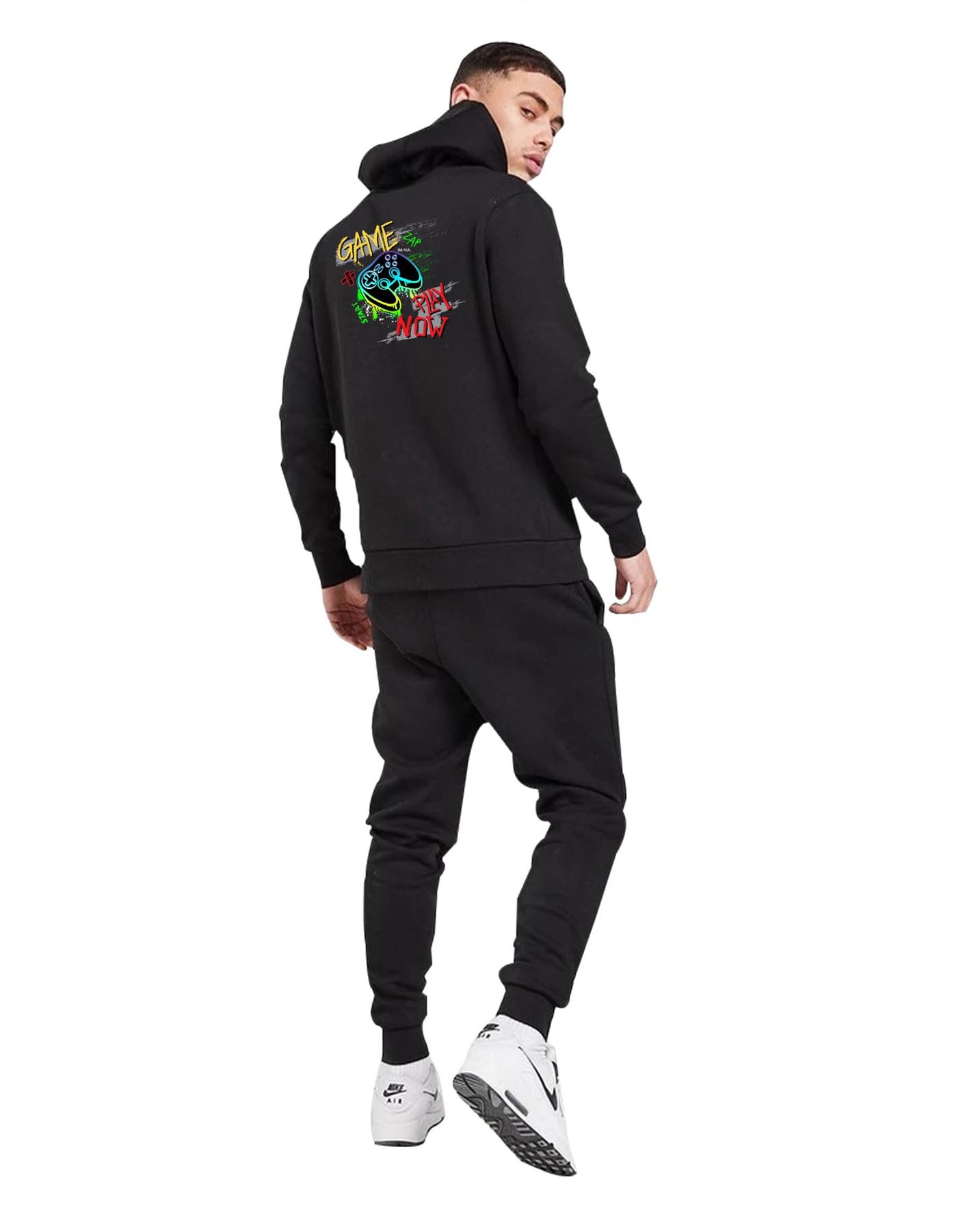 Men & Kids Game Tracksuits Sweatshirt & Sweatpants Set 2 Piece Casual Activewear - Picture 13 of 71