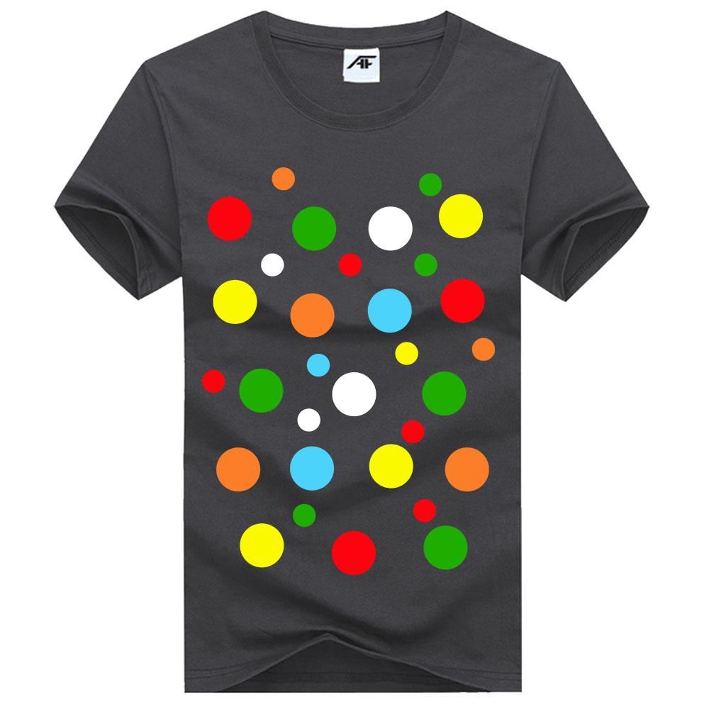 Jungen bunt gepunktet Pullover bedruckt TShirt Rundhalsausschnitt Freizeit Sommer Kleidung T-Shirts - Bild 4 von 5