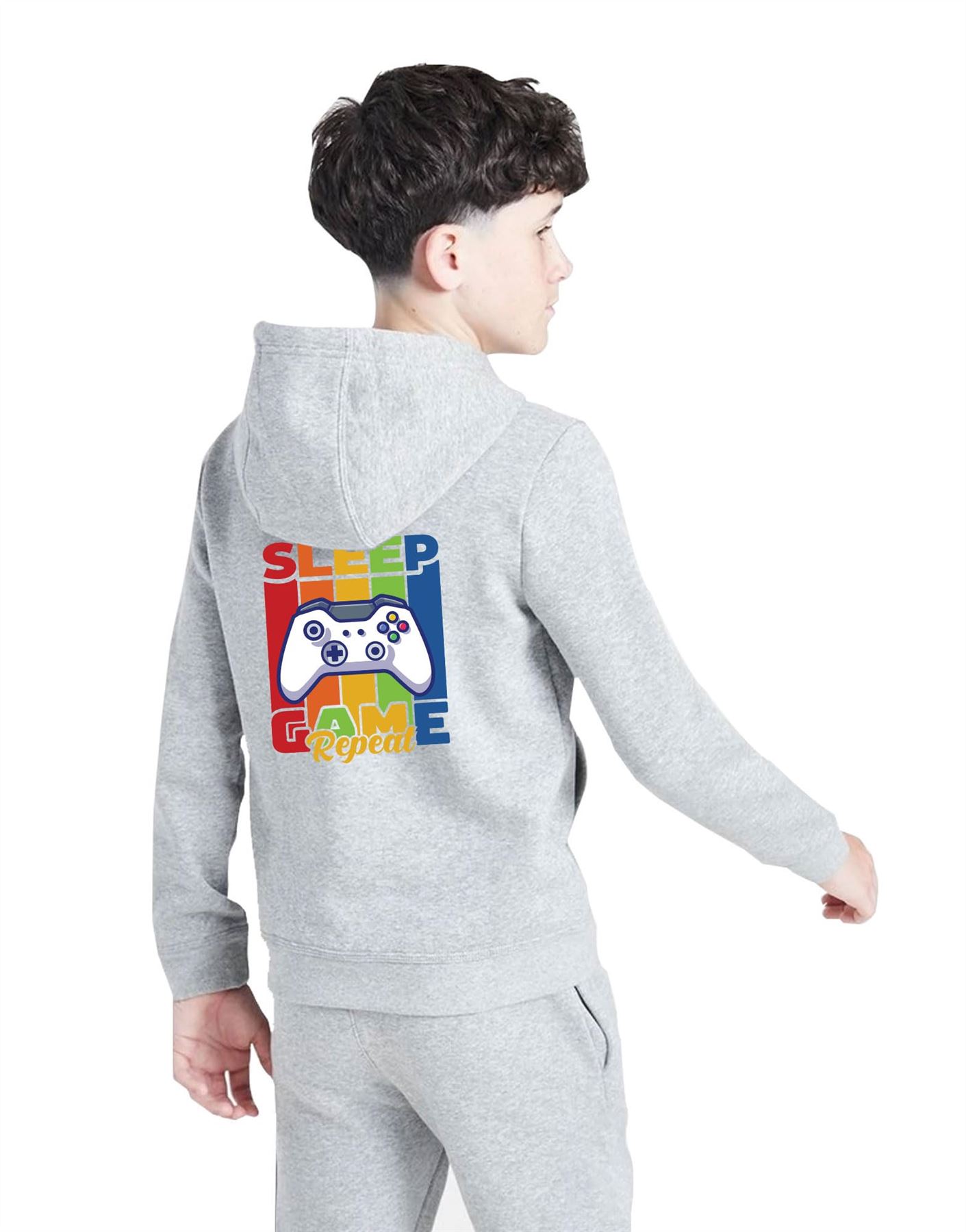 Men & Kids Game Tracksuits Sweatshirt & Sweatpants Set 2 Piece Casual Activewear - Picture 21 of 71