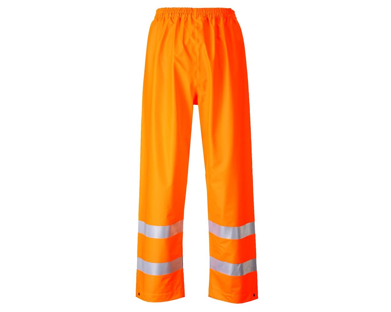 Mens Stand Safe High Vis Safety Yellow Pants Work Wear Visibility