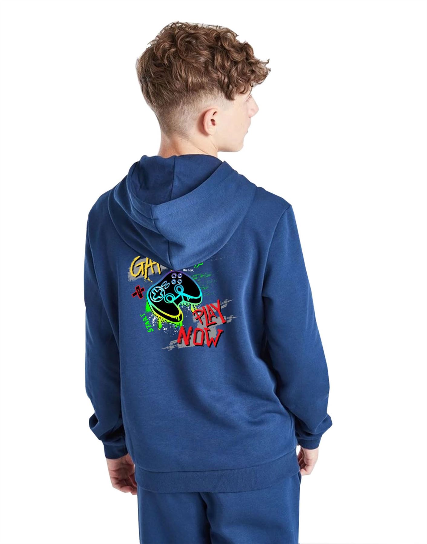 Men & Kids Game Tracksuits Sweatshirt & Sweatpants Set 2 Piece Casual Activewear - Picture 31 of 71