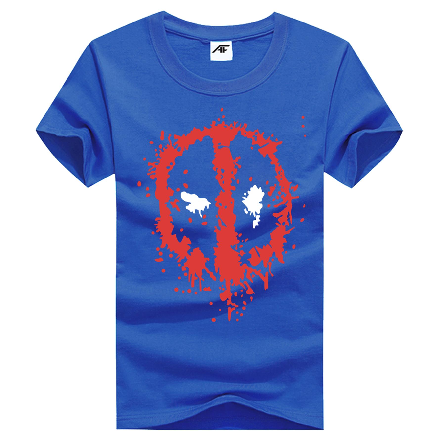 Marvel Deadpool bedrucktes Damen-T-Shirt Damen Mädchen Kurzarm Baumwolle Oberteil T-Shirts - Bild 3 von 11