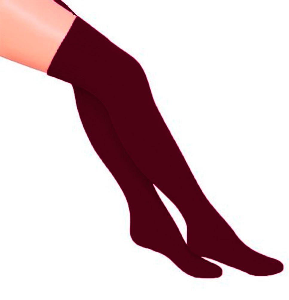 Ladies Sexy Over The Knee Socks Girls Fancy Womens Thigh High Plain Soft Socks - Picture 25 of 25