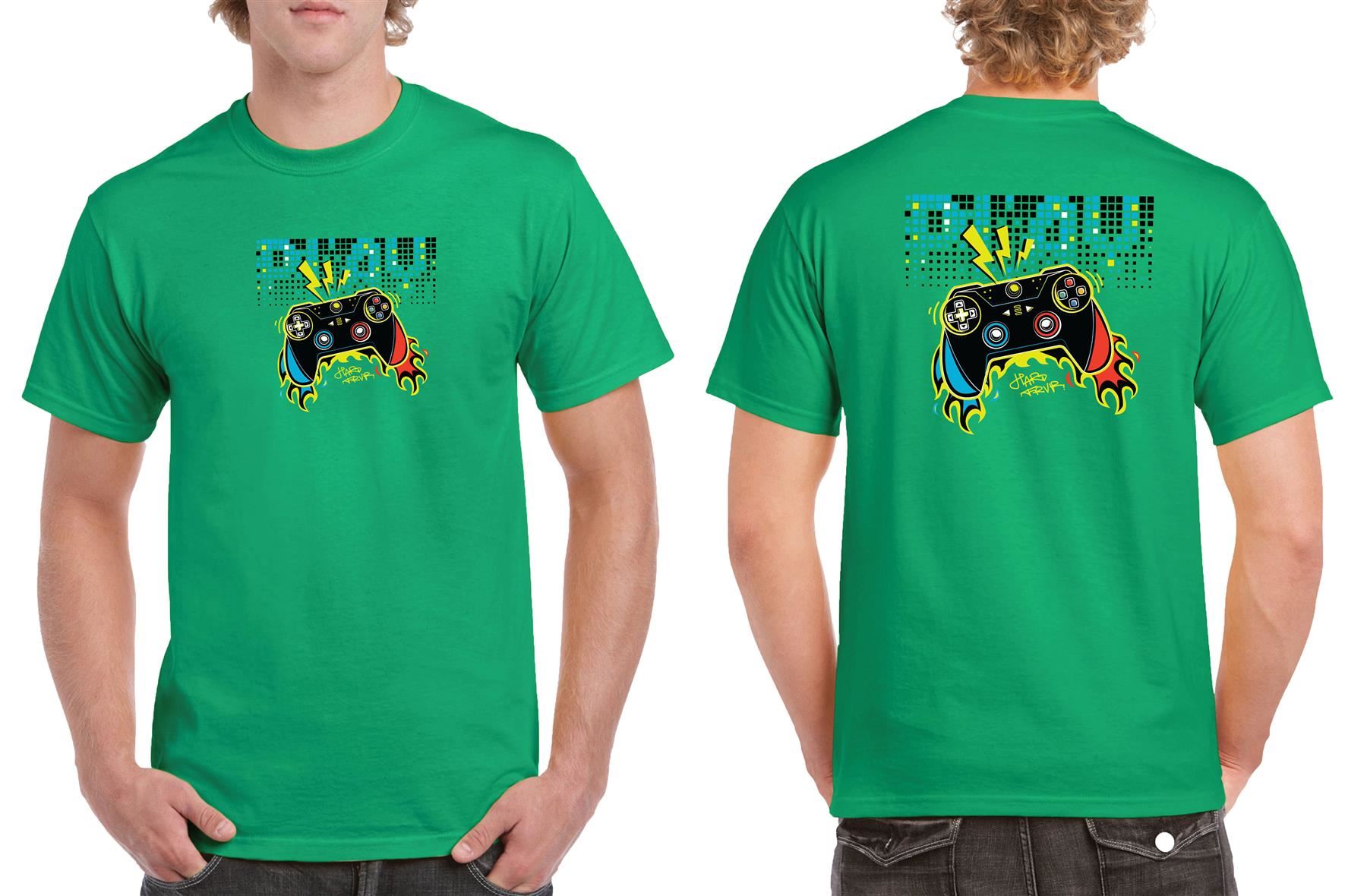 Boys Play Printed T-Shirt With Front And Back Print And Round Neck Design - Picture 5 of 11