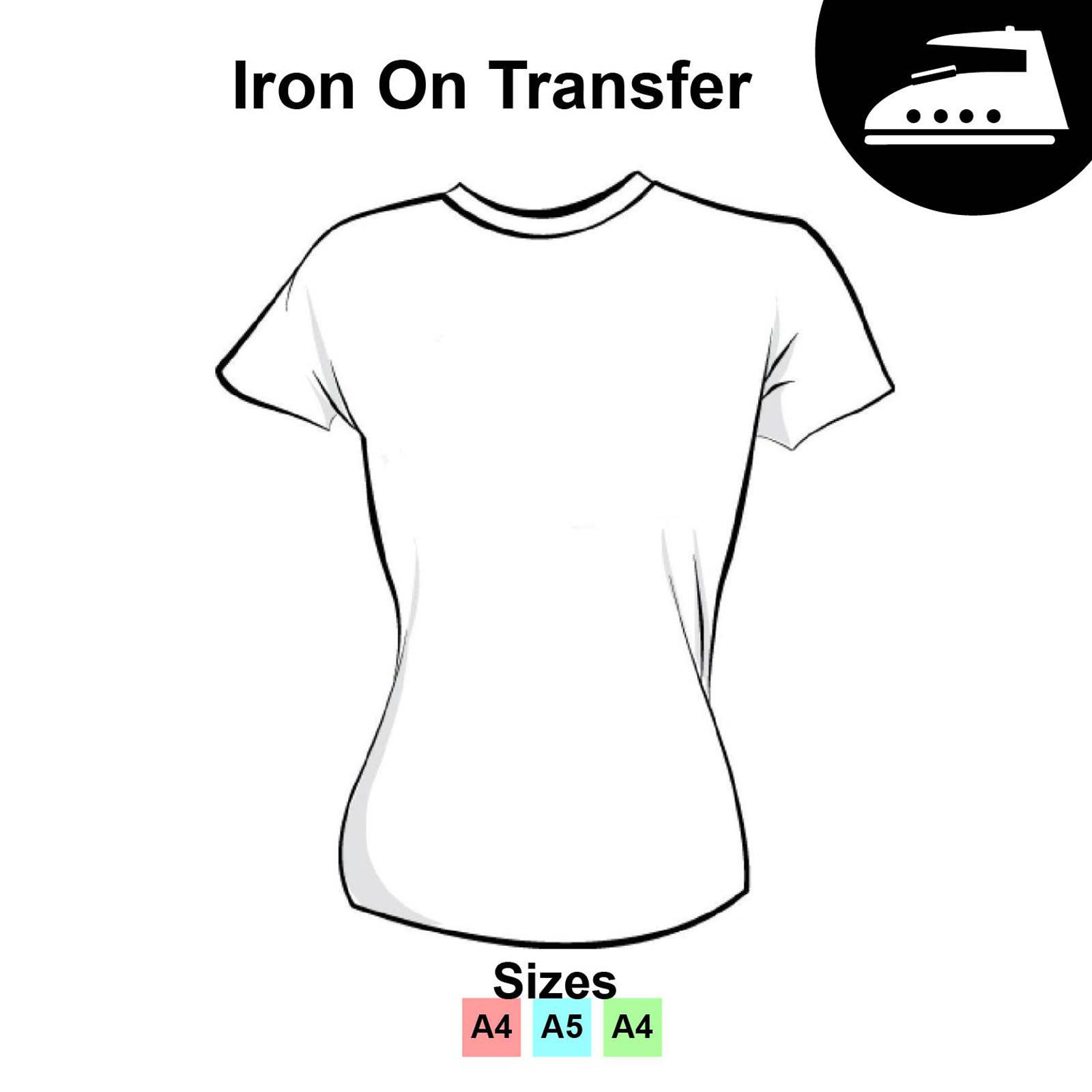 all in this togethr print t shirt vinyl iron on transfer paper sticker