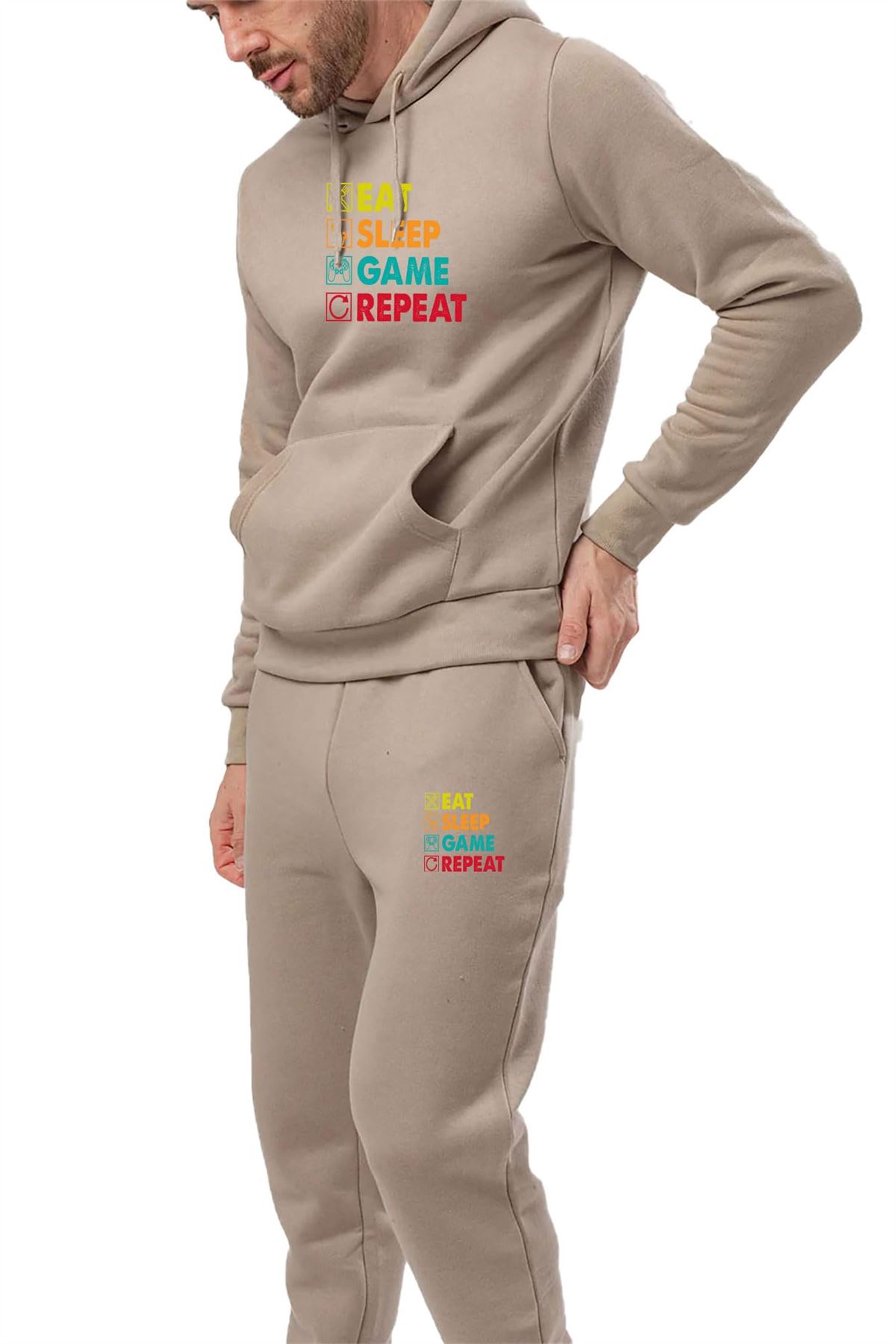 Men & Kids Game Tracksuits Sweatshirt & Sweatpants Set 2 Piece Casual Activewear - Picture 65 of 71