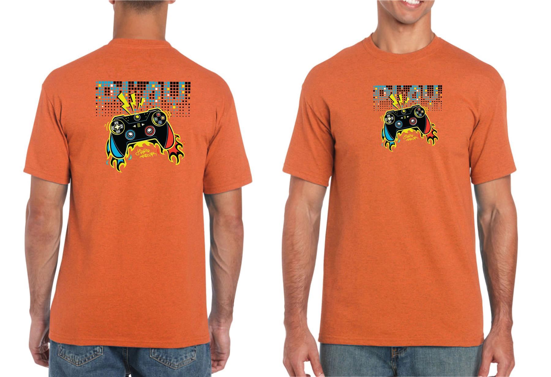 Boys Play Printed T-Shirt With Front And Back Print And Round Neck Design - Picture 6 of 11