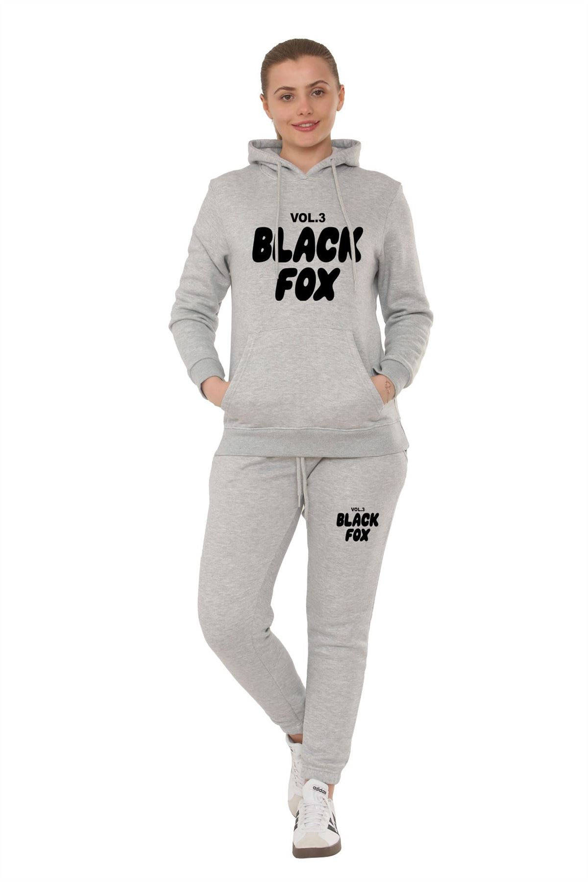 Damen Kinder 2-teiliges Trainingsanzug Lounge Sets Hoodies Jogginghose Damen Jogginganzüge - Bild 12 von 23