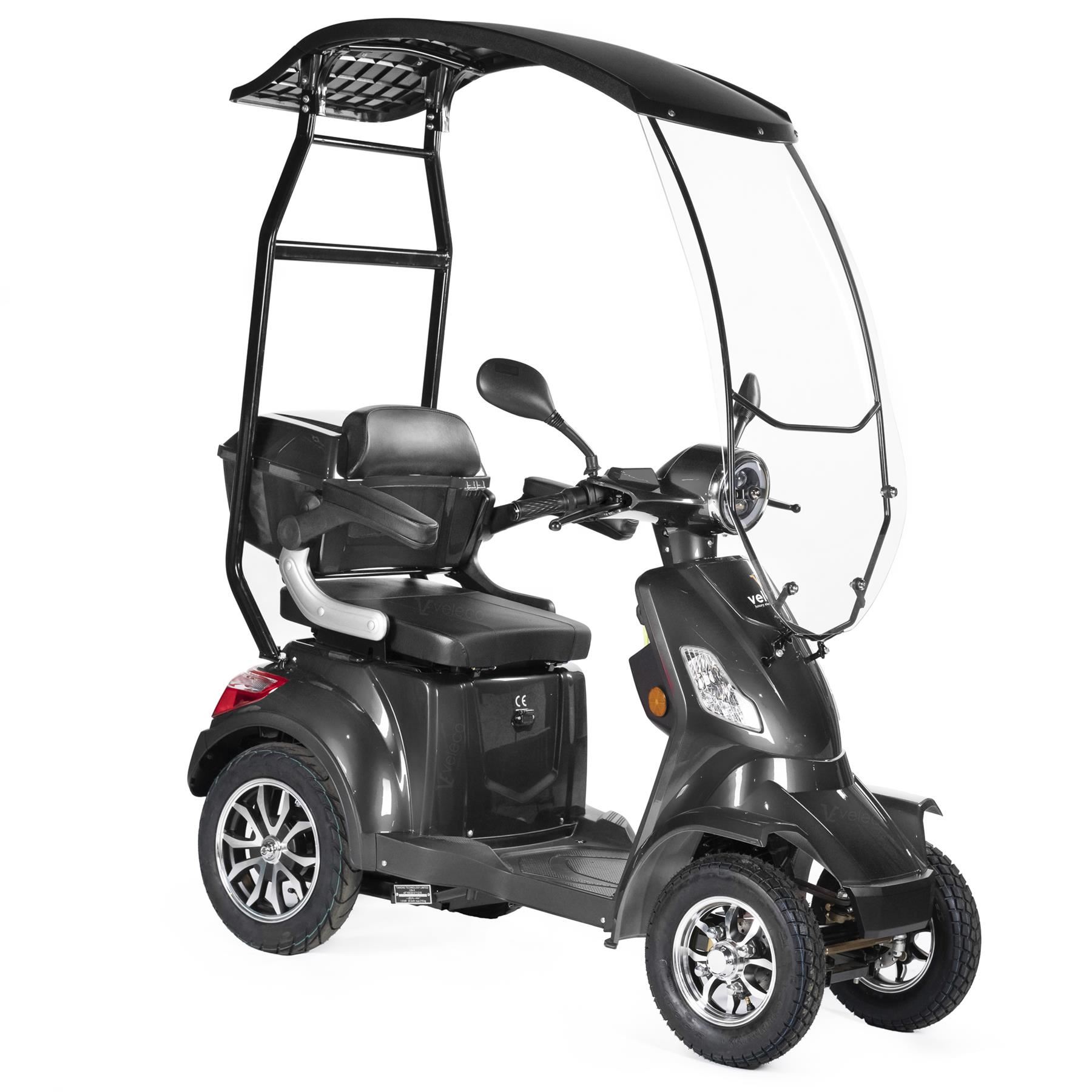 Scooter elettrico FASTER con tetto scooter di mobilità 4 ruote 1000 W - Foto 25 di 47