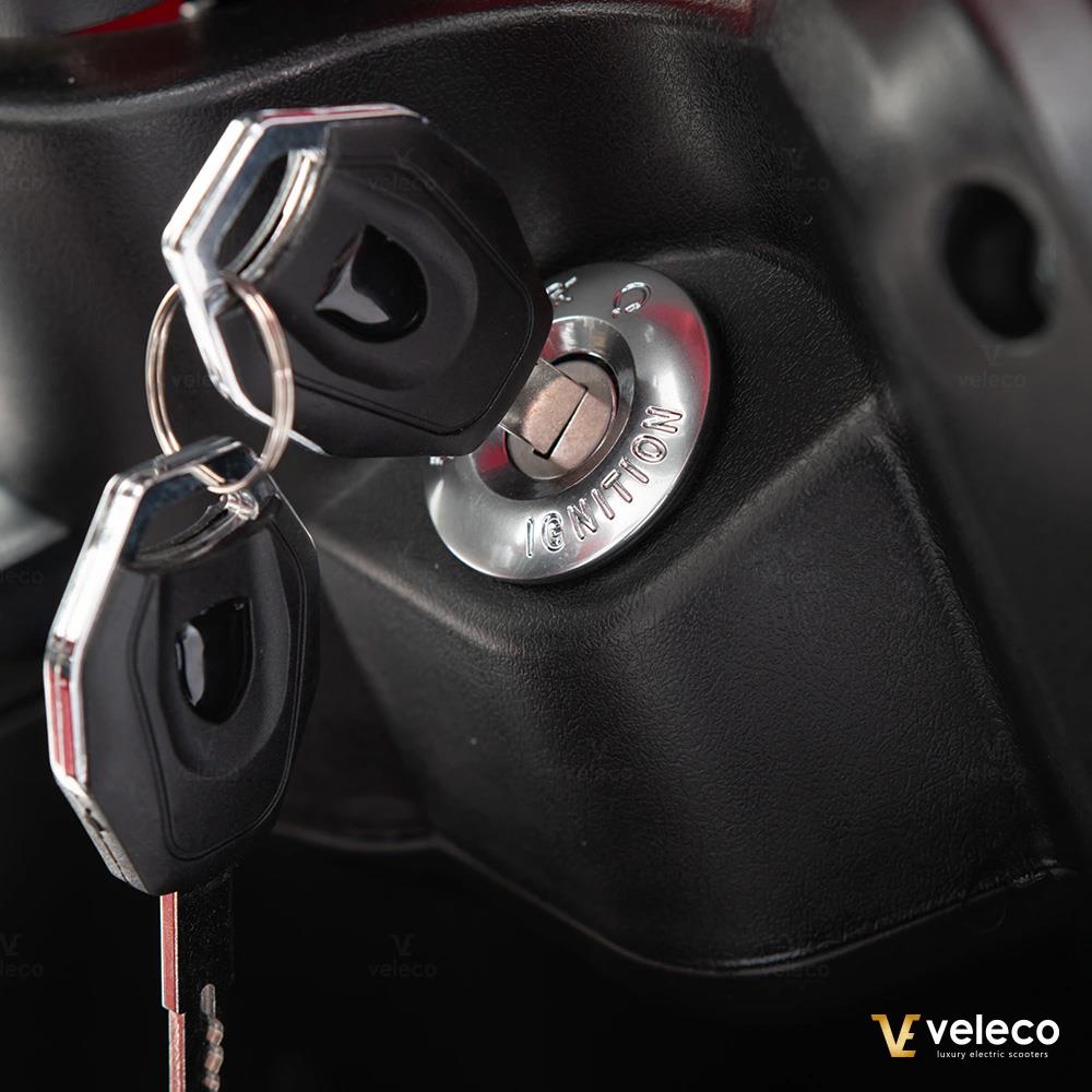 VELECO DRACO Mobile per anziani a 3 ruote con tetto, scooter elettrico, veicolo per anziani - Foto 12 di 56