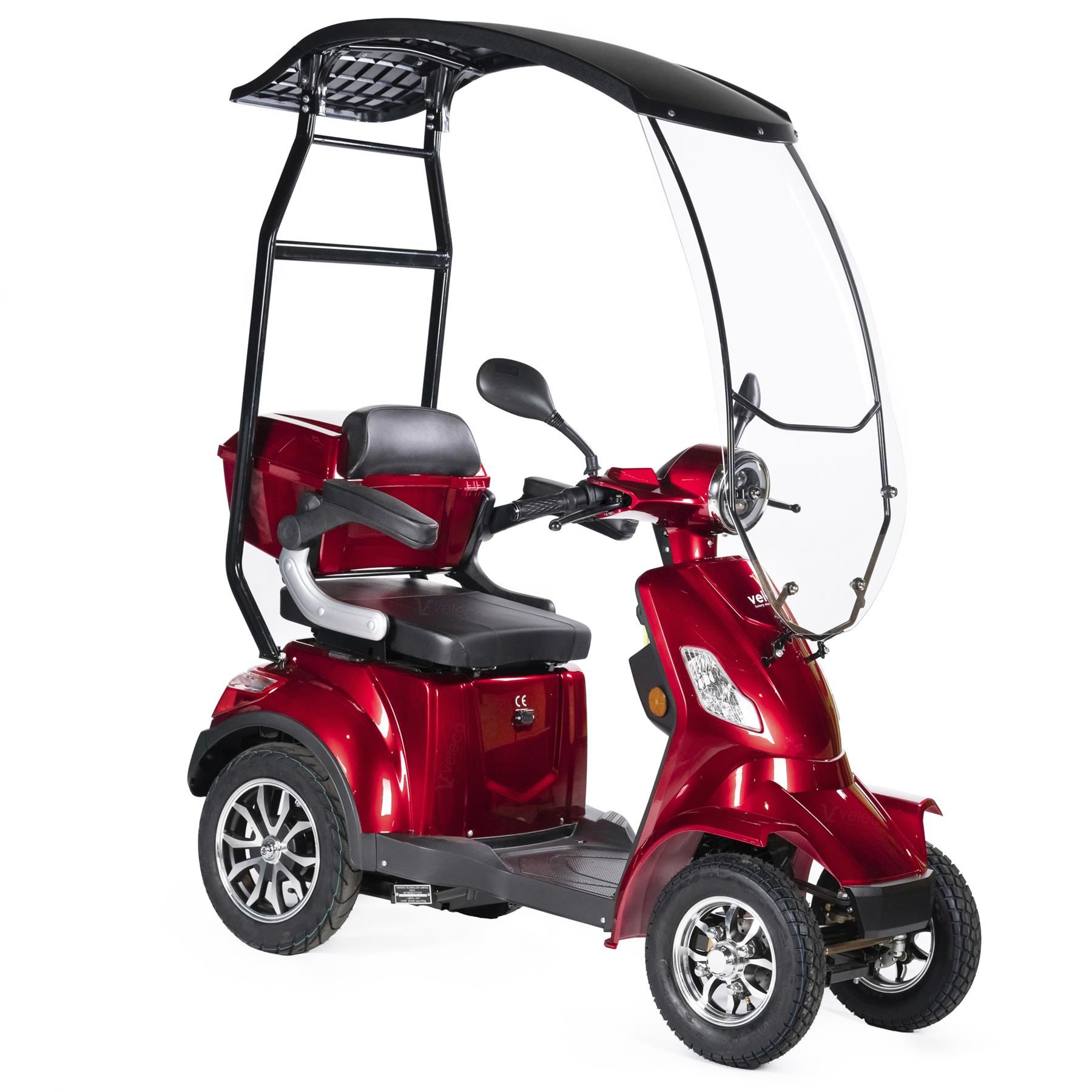 Scooter elettrico FASTER con tetto scooter di mobilità 4 ruote 1000 W - Foto 40 di 47