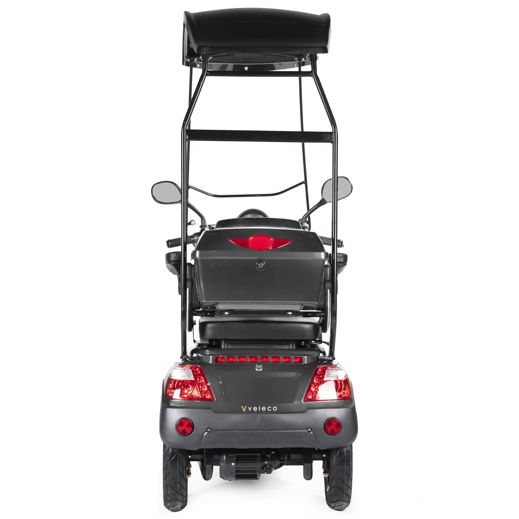 Scooter elettrico FASTER con tetto scooter di mobilità 4 ruote 1000 W - Foto 24 di 47