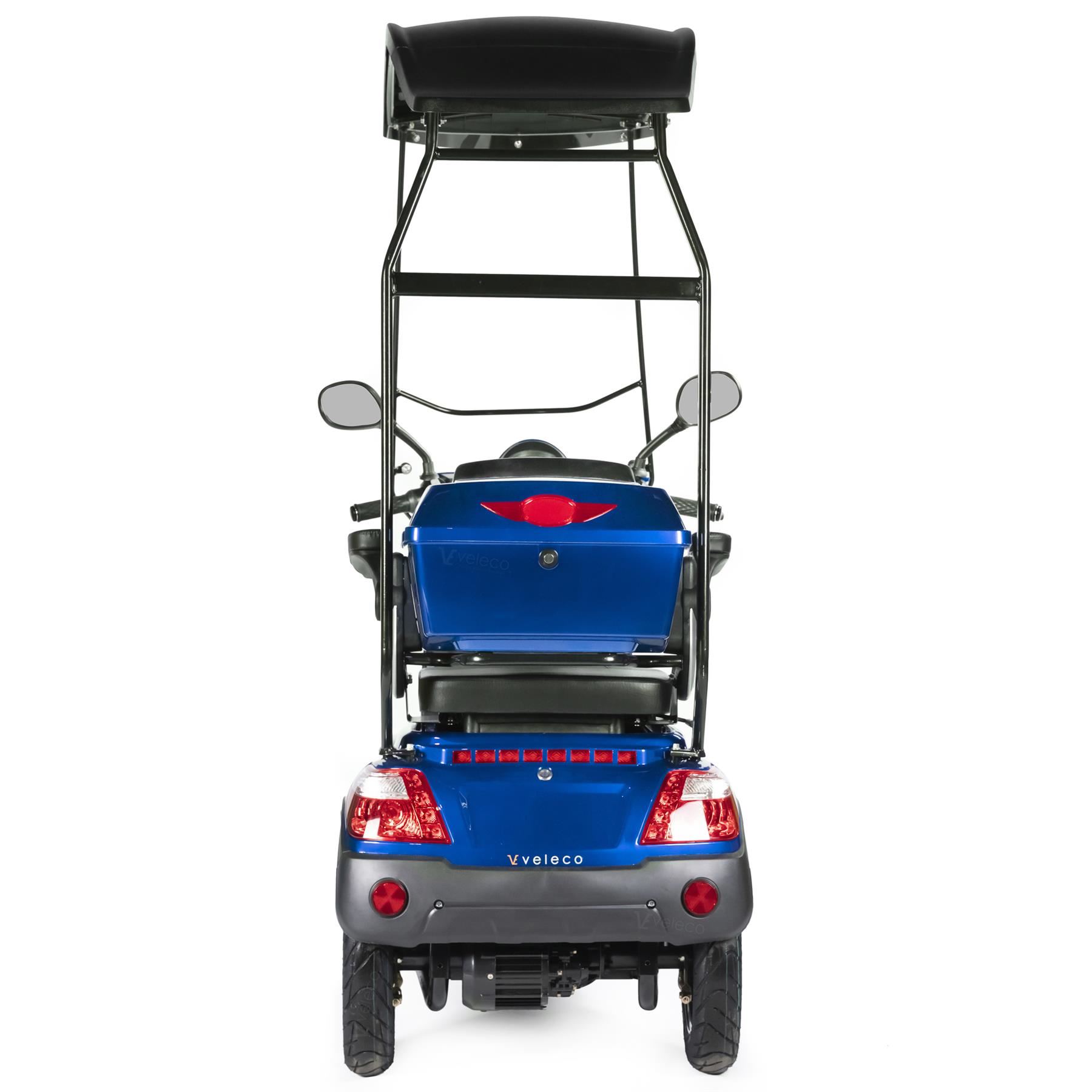 Scooter elettrico FASTER con tetto scooter di mobilità 4 ruote 1000 W - Foto 19 di 47