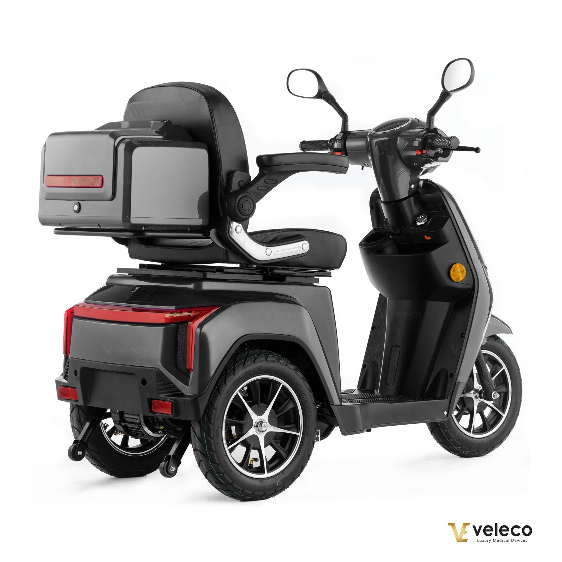 VELECO TURRIS - Senior scooter elettrico a 3 ruote mobile scooter 800W - Foto 15 di 41