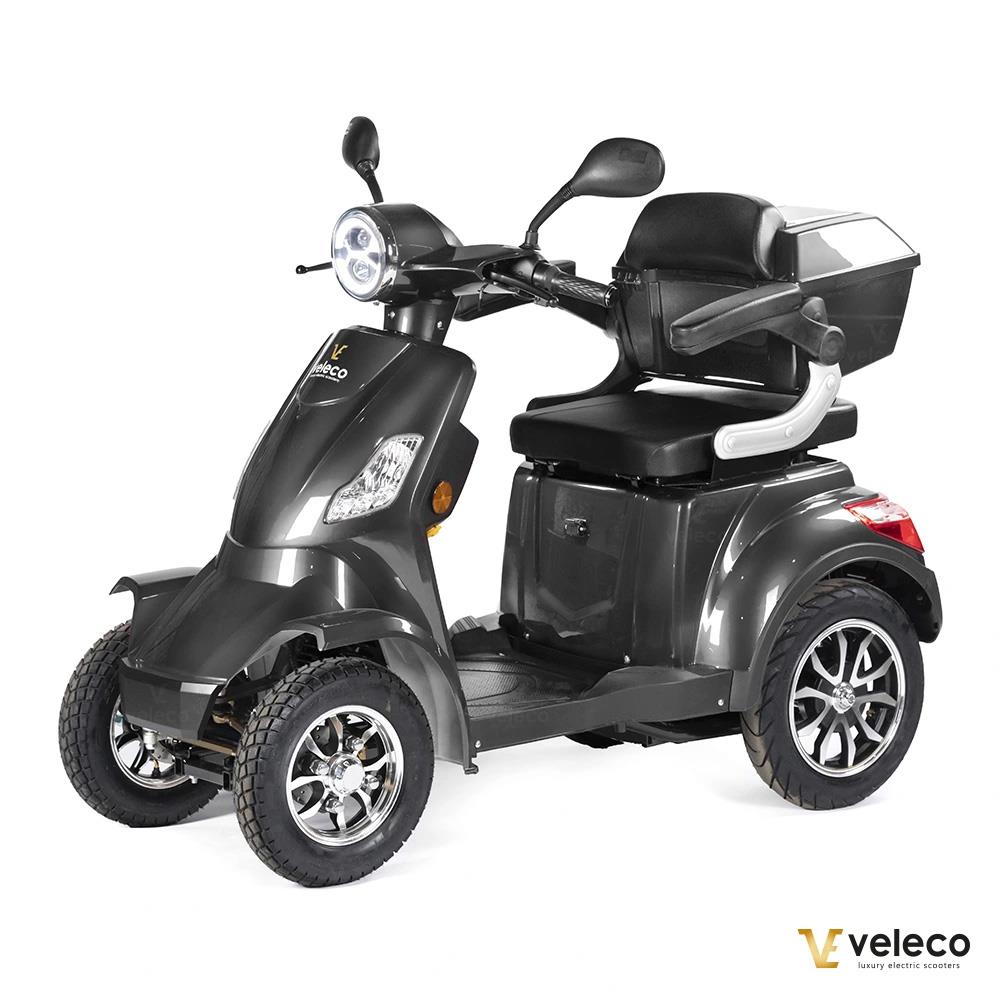 VELECO FASTER 4 wiel Senior mobiele elektrische scooter Scootmobiel 1000W - Imagen 23 de 48