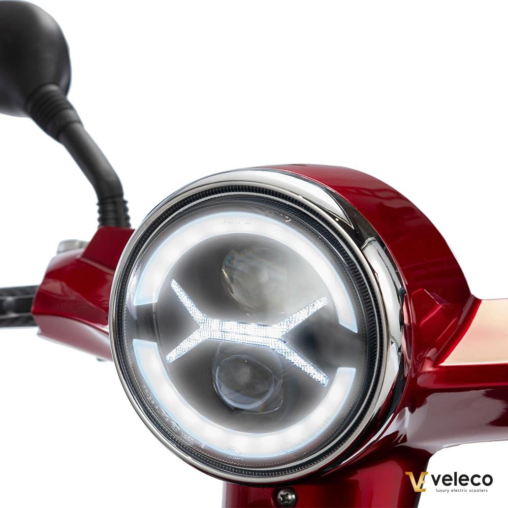 VELECO DRACO Mobile per anziani a 3 ruote con tetto, scooter elettrico, veicolo per anziani - Foto 54 di 56