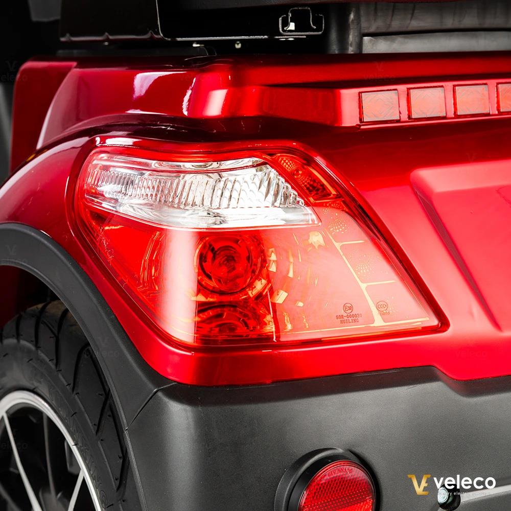 VELECO DRACO Mobile per anziani a 3 ruote con tetto, scooter elettrico, veicolo per anziani - Foto 40 di 56