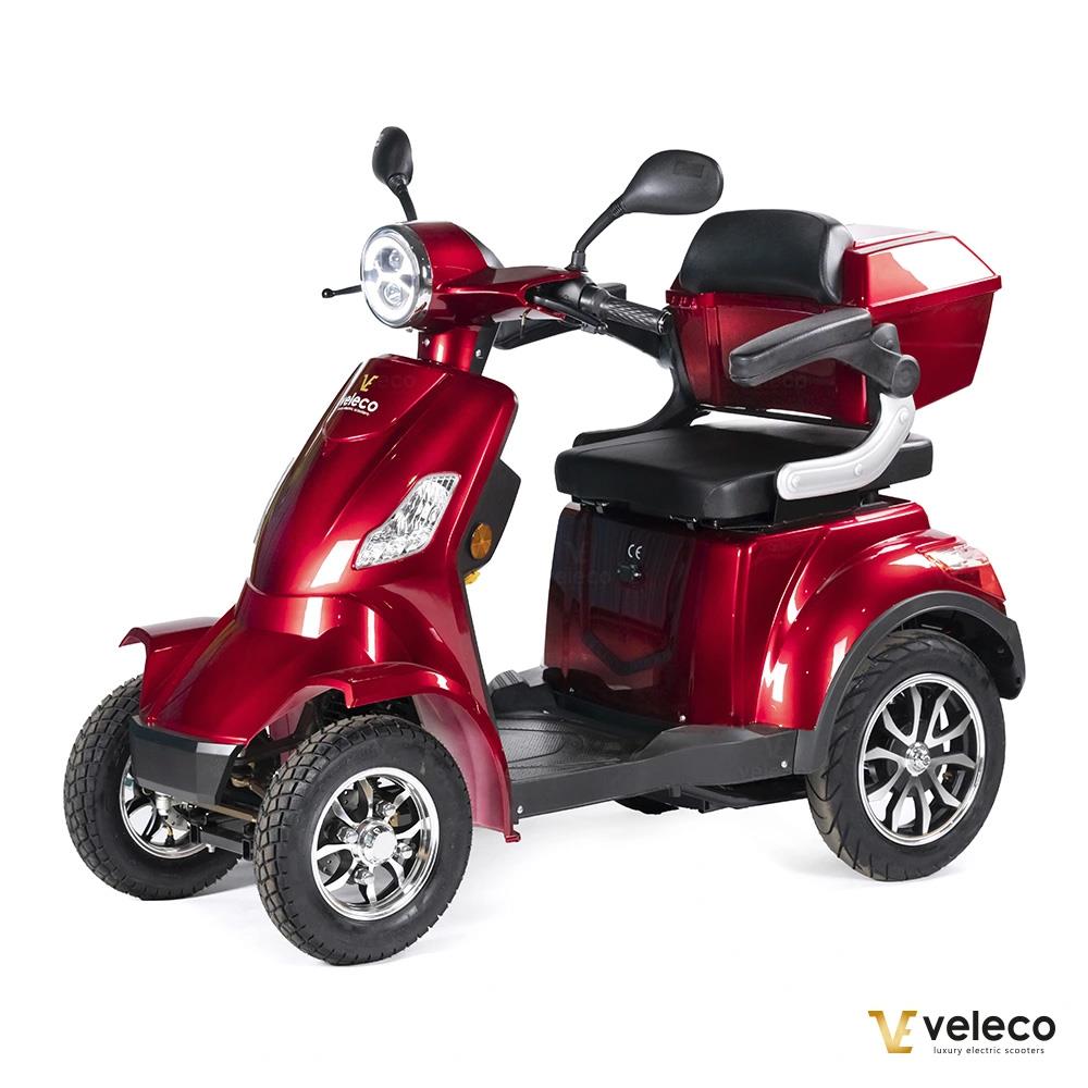 VELECO FASTER 4 wiel Senior mobiele elektrische scooter Scootmobiel 1000W - Foto 32 di 47