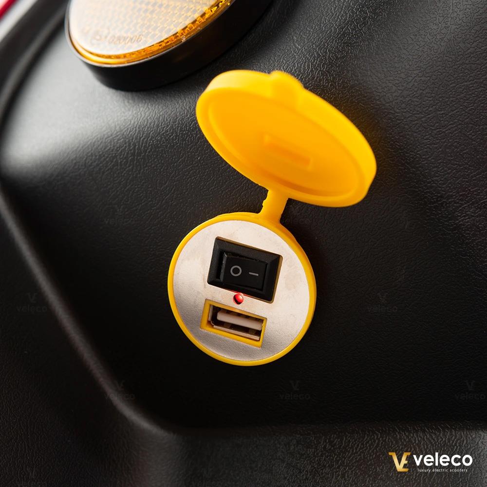 VELECO DRACO Mobile per anziani a 3 ruote con tetto, scooter elettrico, veicolo per anziani - Foto 29 di 56