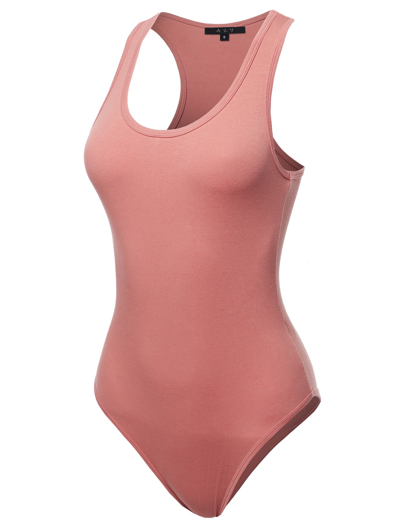 Traje sin mangas básico de algodón premium de moda con espalda deportiva - Imagen 7 de 43