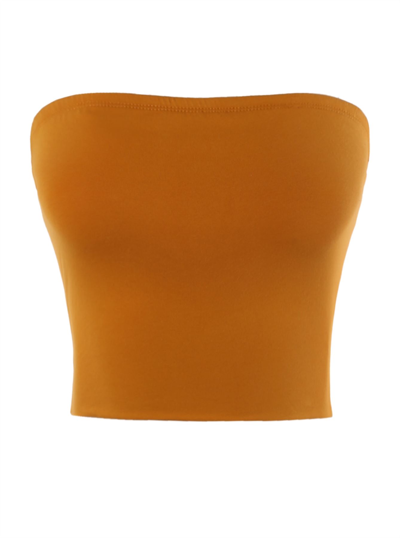 Basic Sexy Cute Tube Strapless Cotton Tank Top - Picture 9 of 18