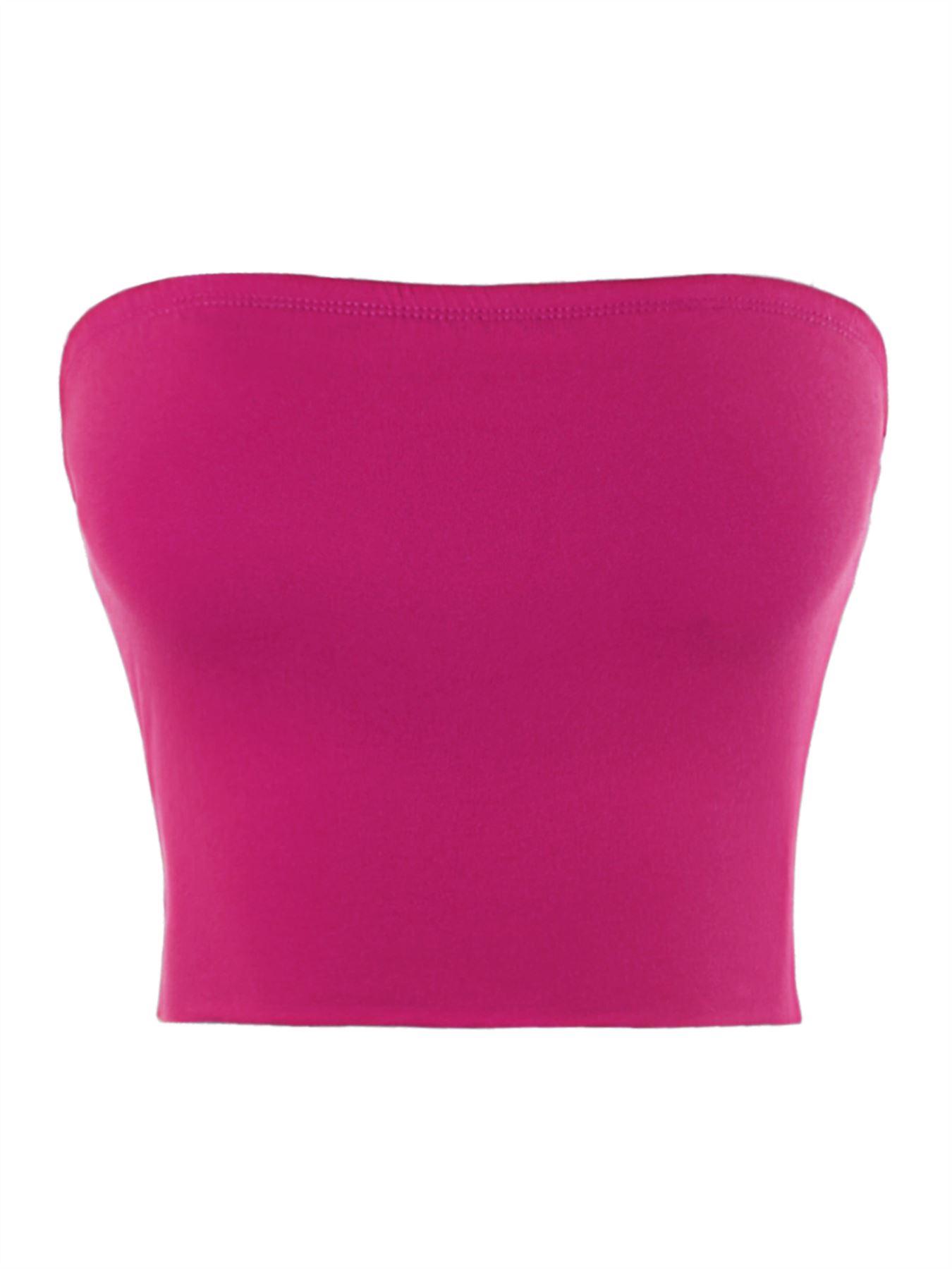 Basic Sexy Cute Tube Strapless Cotton Tank Top - Picture 14 of 18