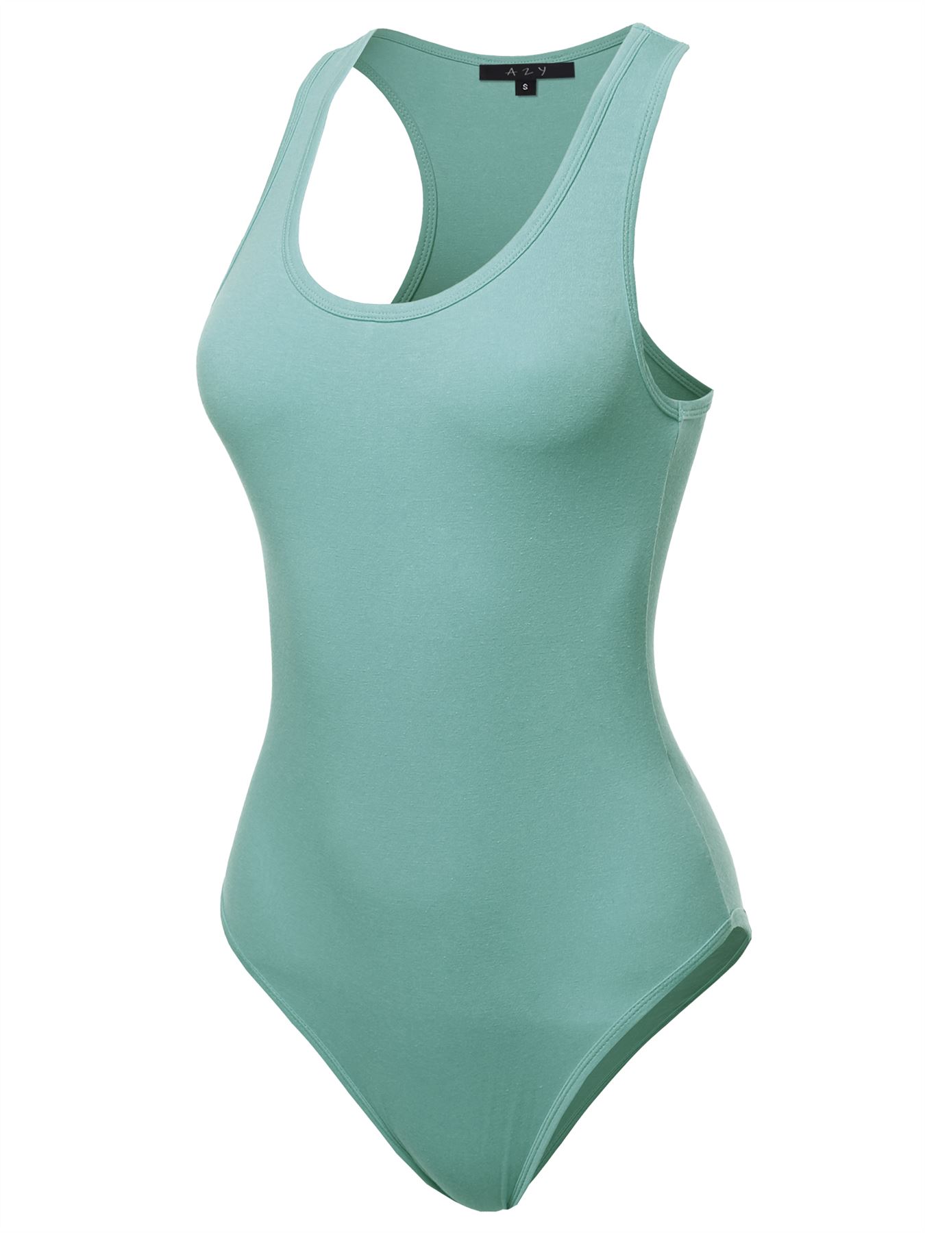 Traje sin mangas básico de algodón premium de moda con espalda deportiva - Imagen 27 de 43