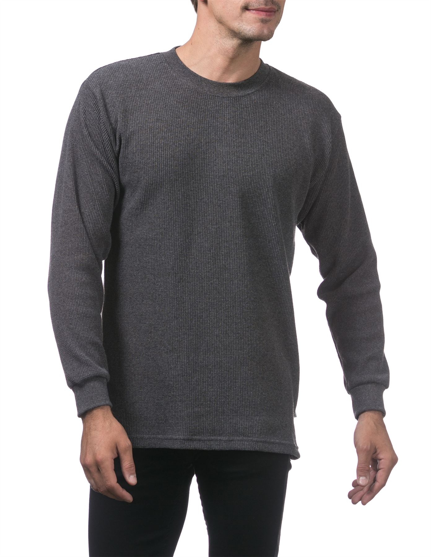 Pro Club Heavyweight Cotton Long Sleeve Thermal Top - Picture 11 of 21