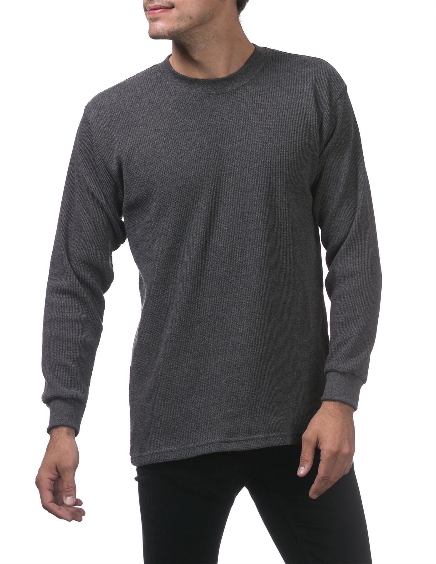Pro Club Heavyweight Cotton Long Sleeve Thermal Top - Picture 10 of 21
