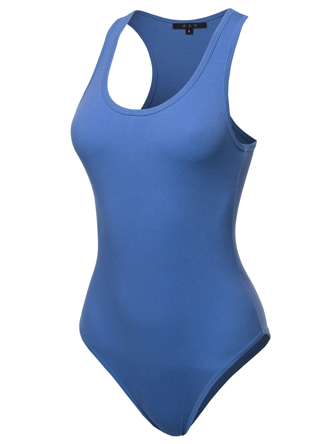 Traje sin mangas básico de algodón premium de moda con espalda deportiva - Imagen 38 de 43