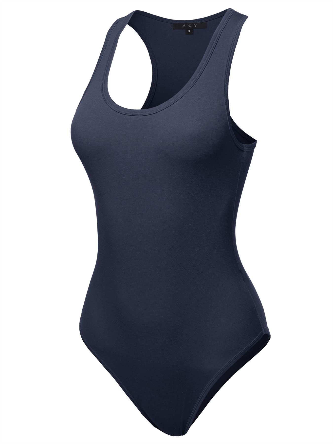 Traje sin mangas básico de algodón premium de moda con espalda deportiva - Imagen 33 de 43