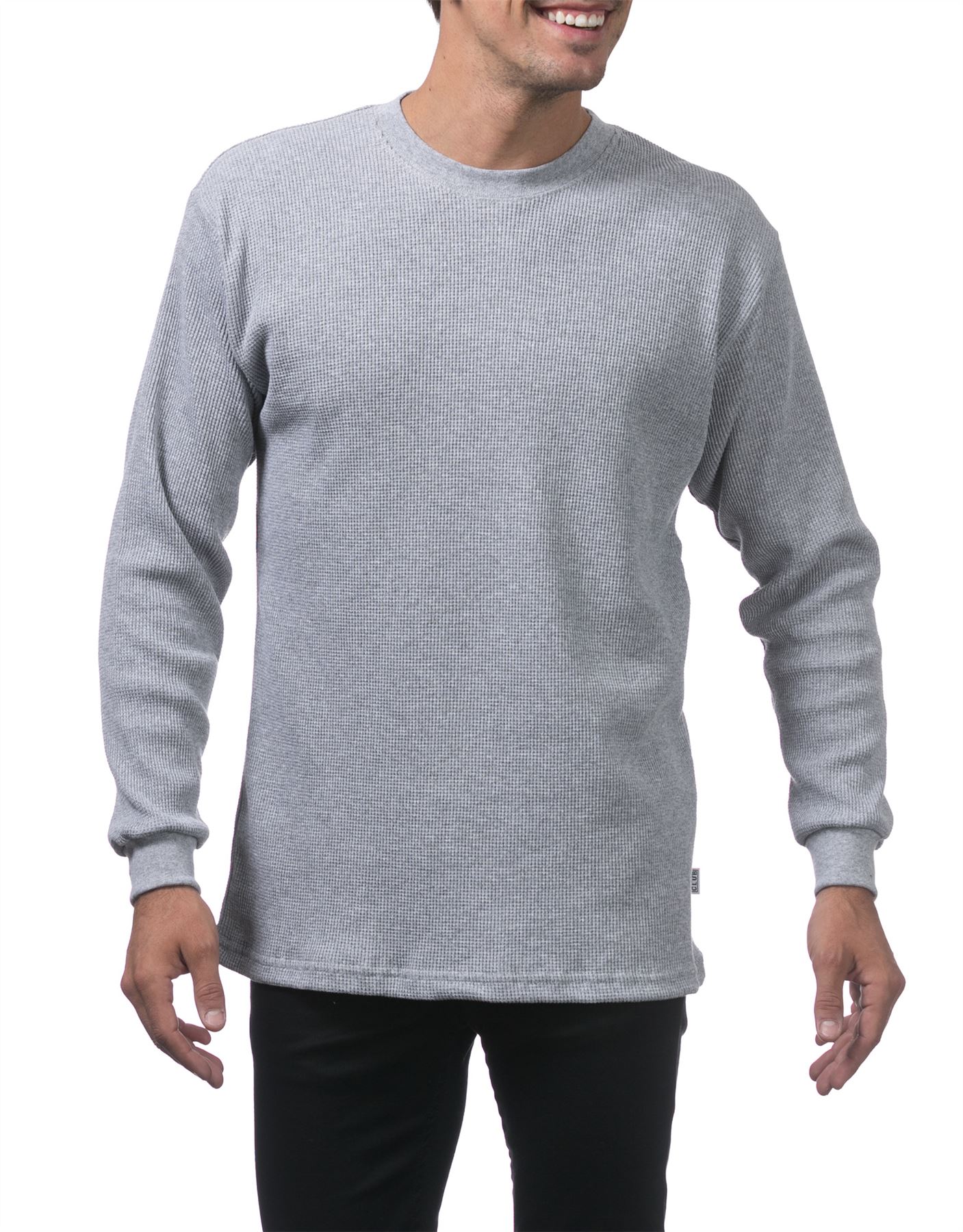 Pro Club Heavyweight Cotton Long Sleeve Thermal Top - Picture 16 of 21