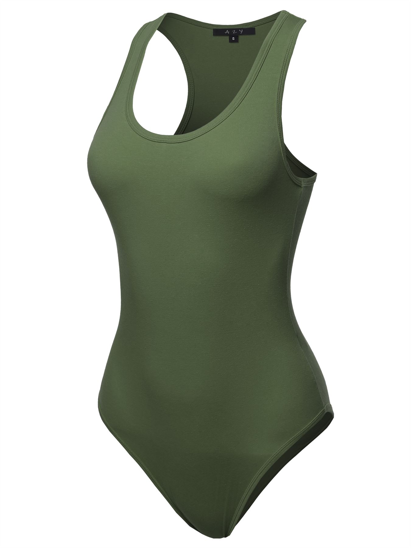 Traje sin mangas básico de algodón premium de moda con espalda deportiva - Imagen 16 de 43