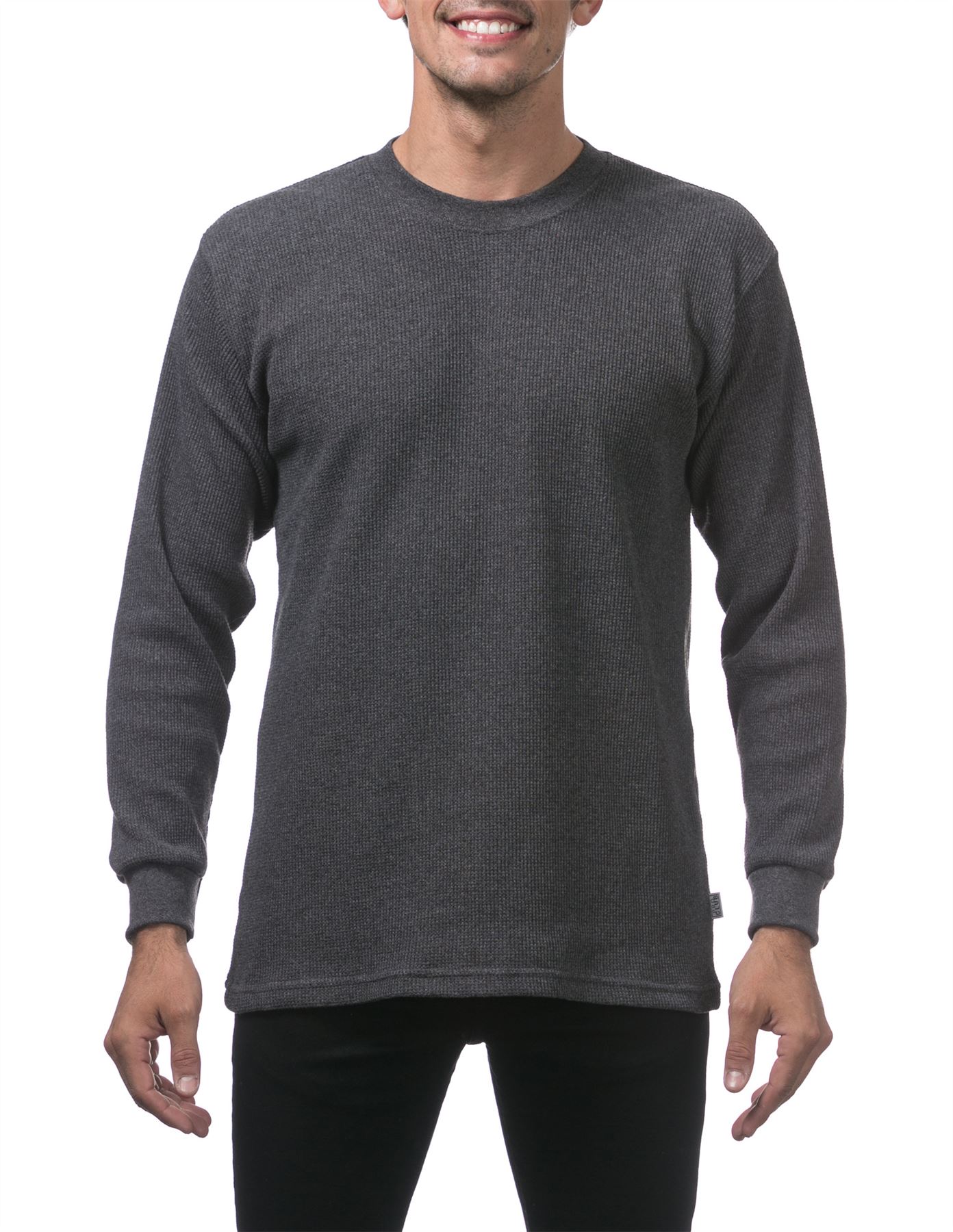 Pro Club Heavyweight Cotton Long Sleeve Thermal Top - Picture 7 of 21