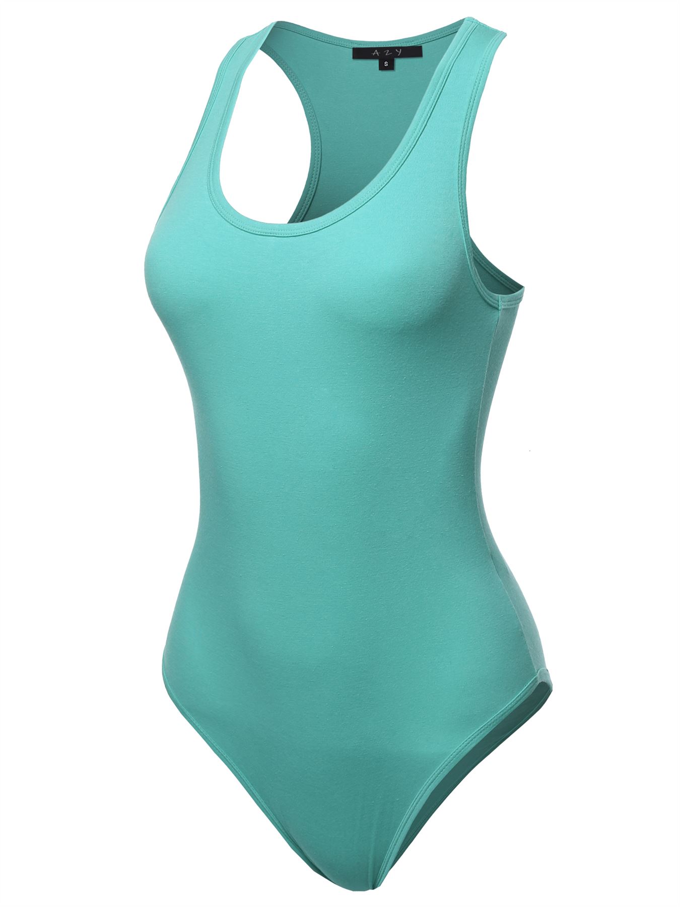 Traje sin mangas básico de algodón premium de moda con espalda deportiva - Imagen 5 de 43