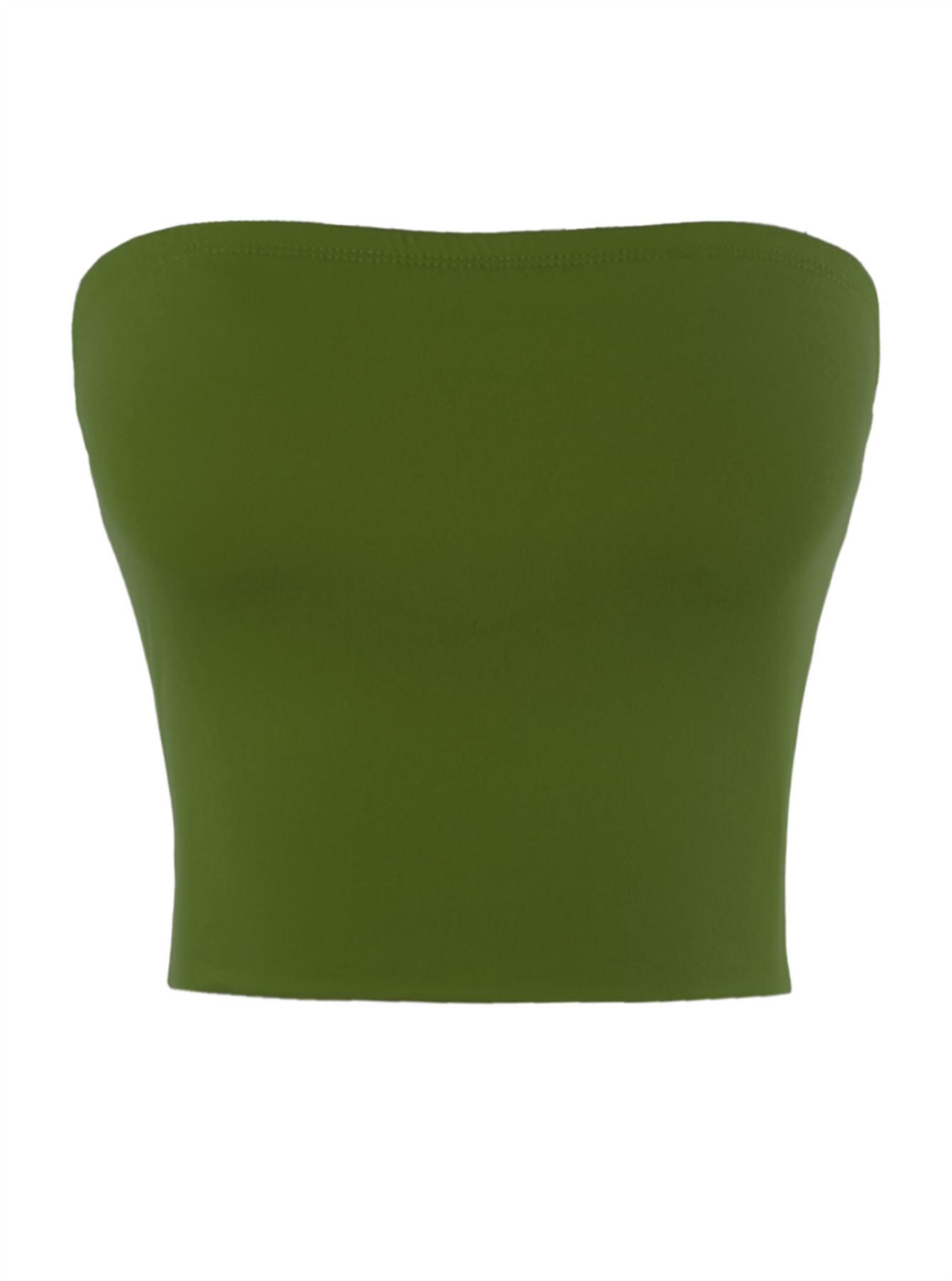 Basic Sexy Cute Tube Strapless Cotton Tank Top - Picture 18 of 18