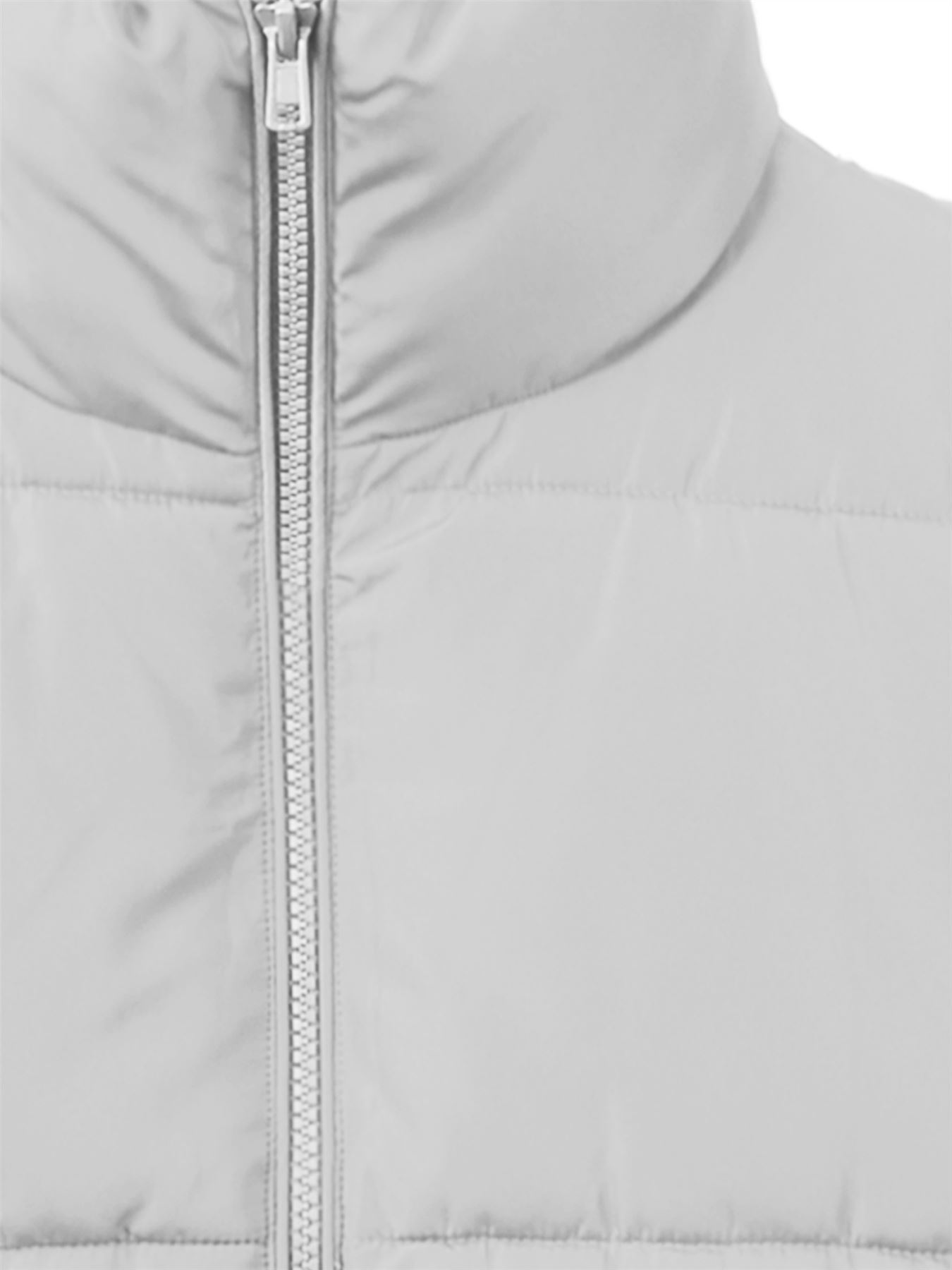 Crop Lightweight Sleeveless Warm Padded Outerwear Puffer Vest - Picture 12 of 41