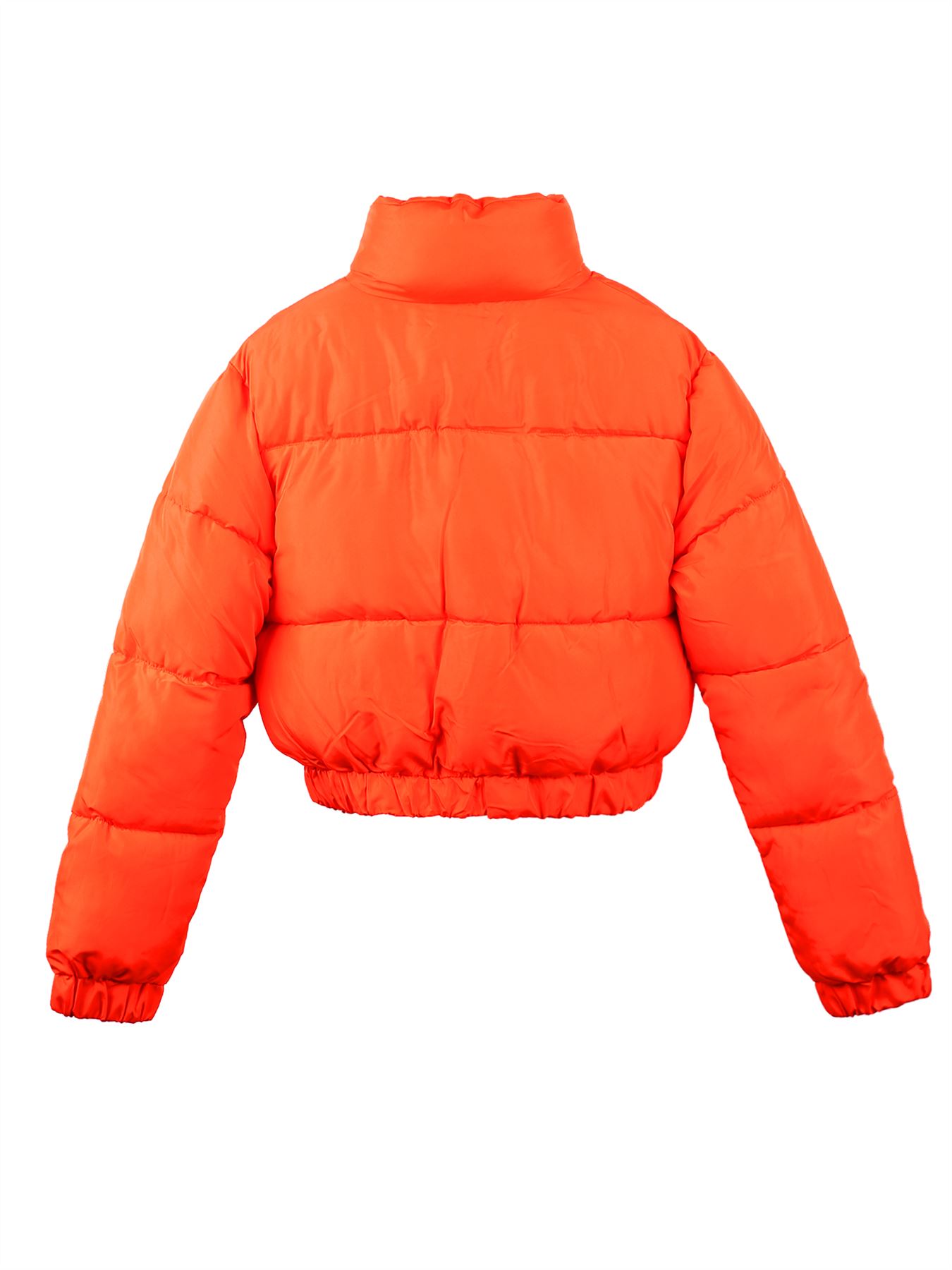 Chaqueta tampón con cremallera recortada - Imagen 31 de 37