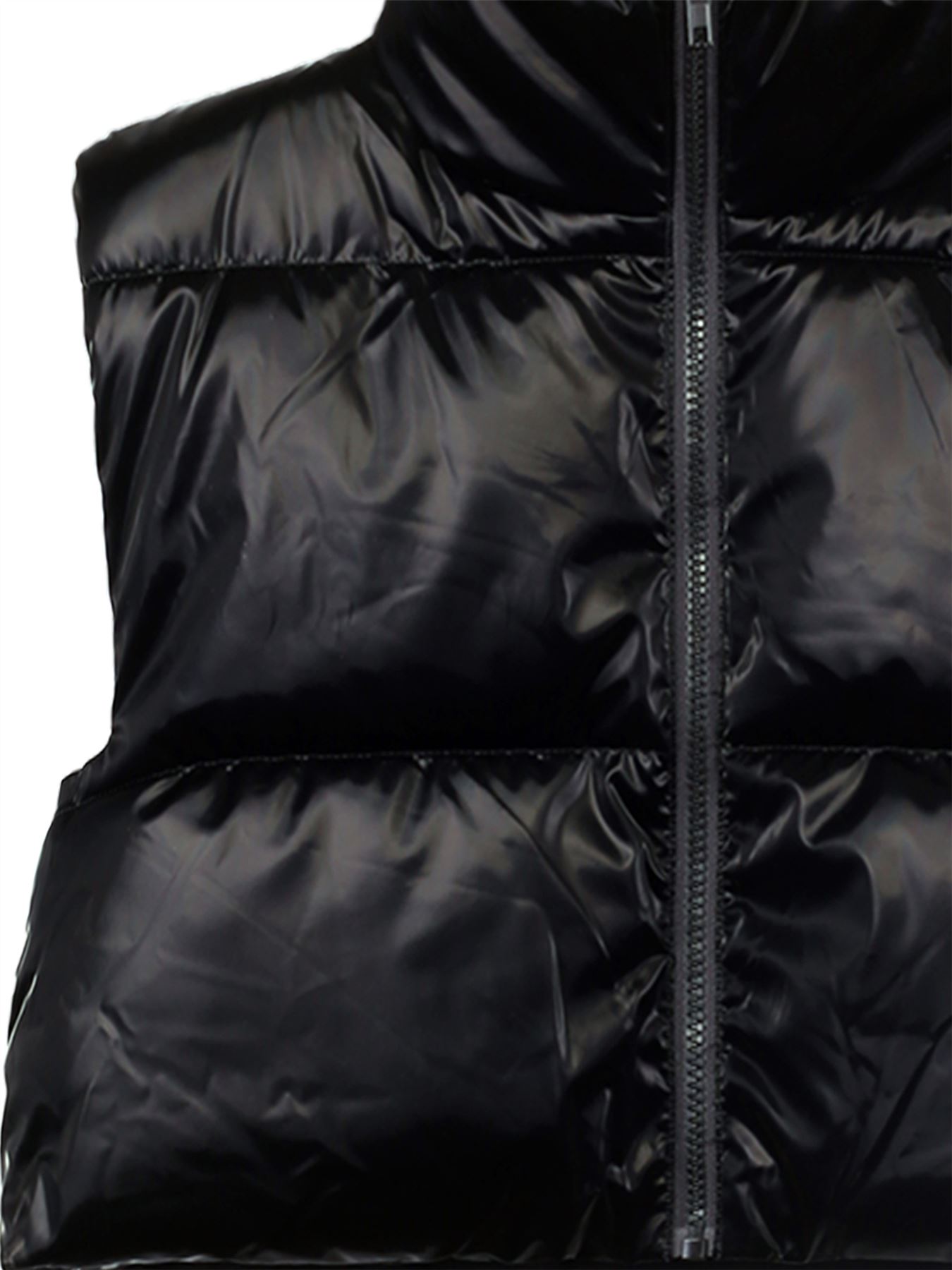 Crop Lightweight Sleeveless Warm Padded Outerwear Puffer Vest - Picture 33 of 41