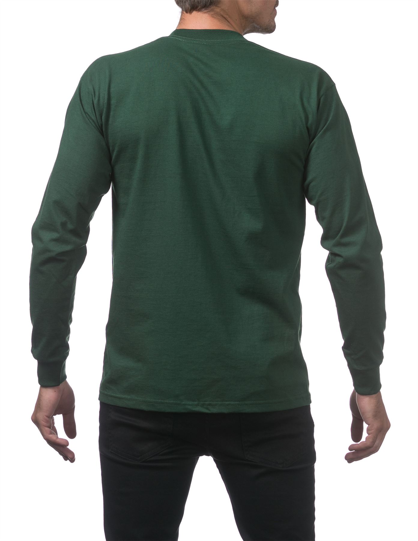Pro Club Heavyweight Cotton Long Sleeve Crew Neck T-shirt - Picture 44 of 90