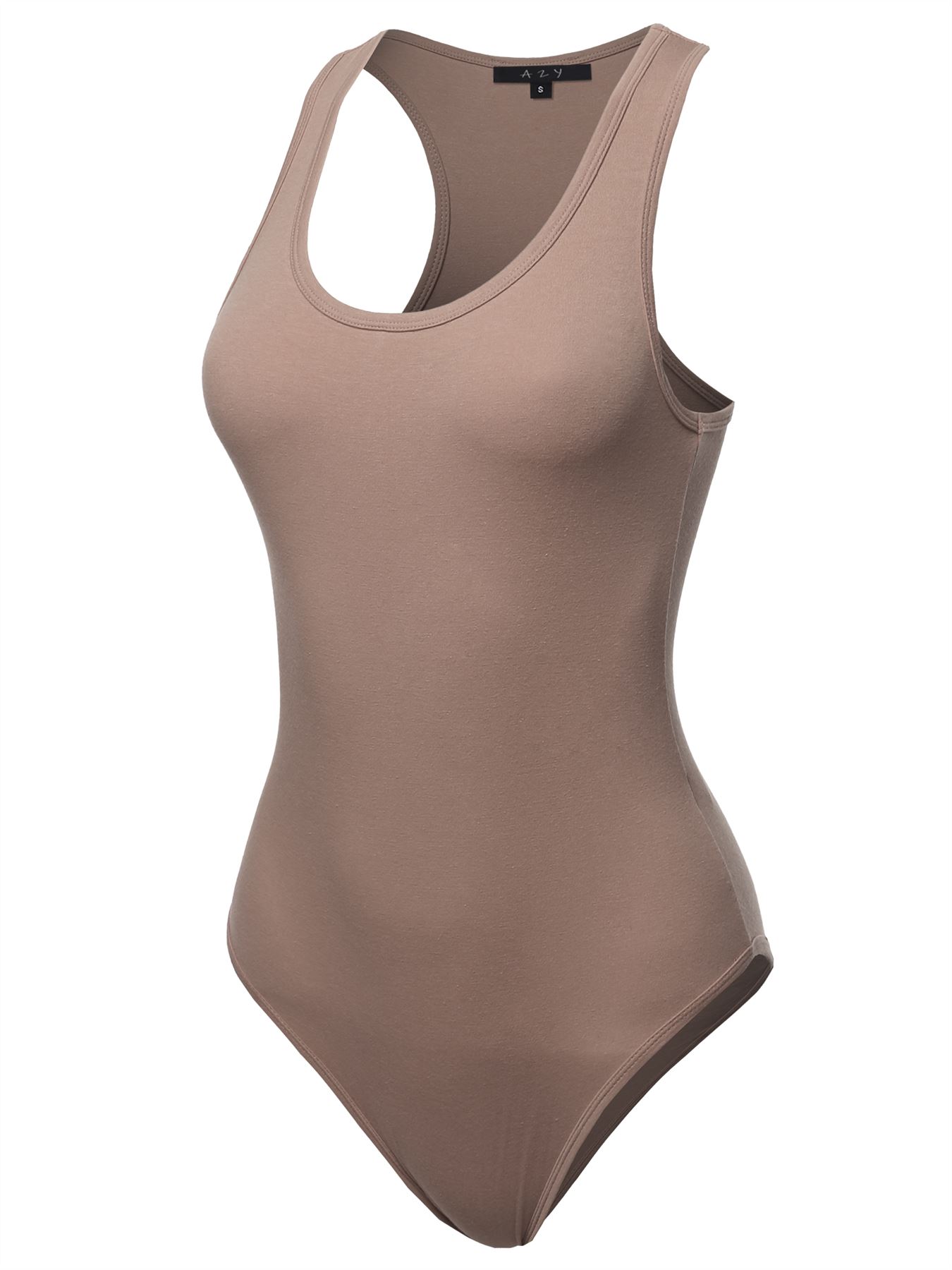 Traje sin mangas básico de algodón premium de moda con espalda deportiva - Imagen 32 de 43
