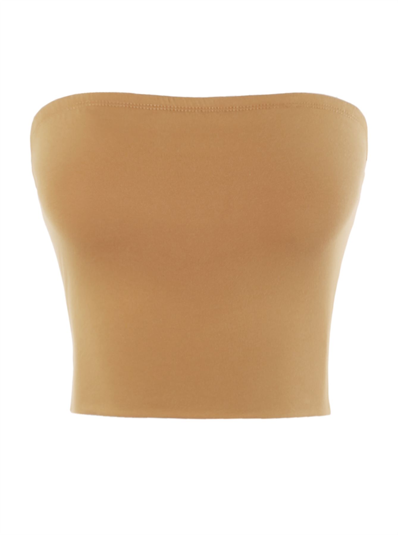 Basic Sexy Cute Tube Strapless Cotton Tank Top - Picture 12 of 18
