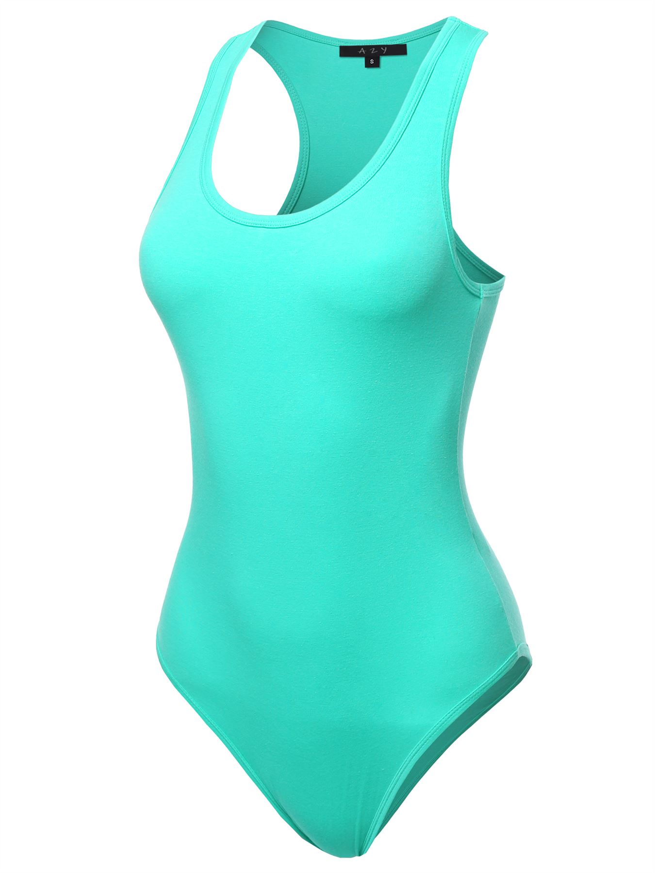 Traje sin mangas básico de algodón premium de moda con espalda deportiva - Imagen 31 de 43